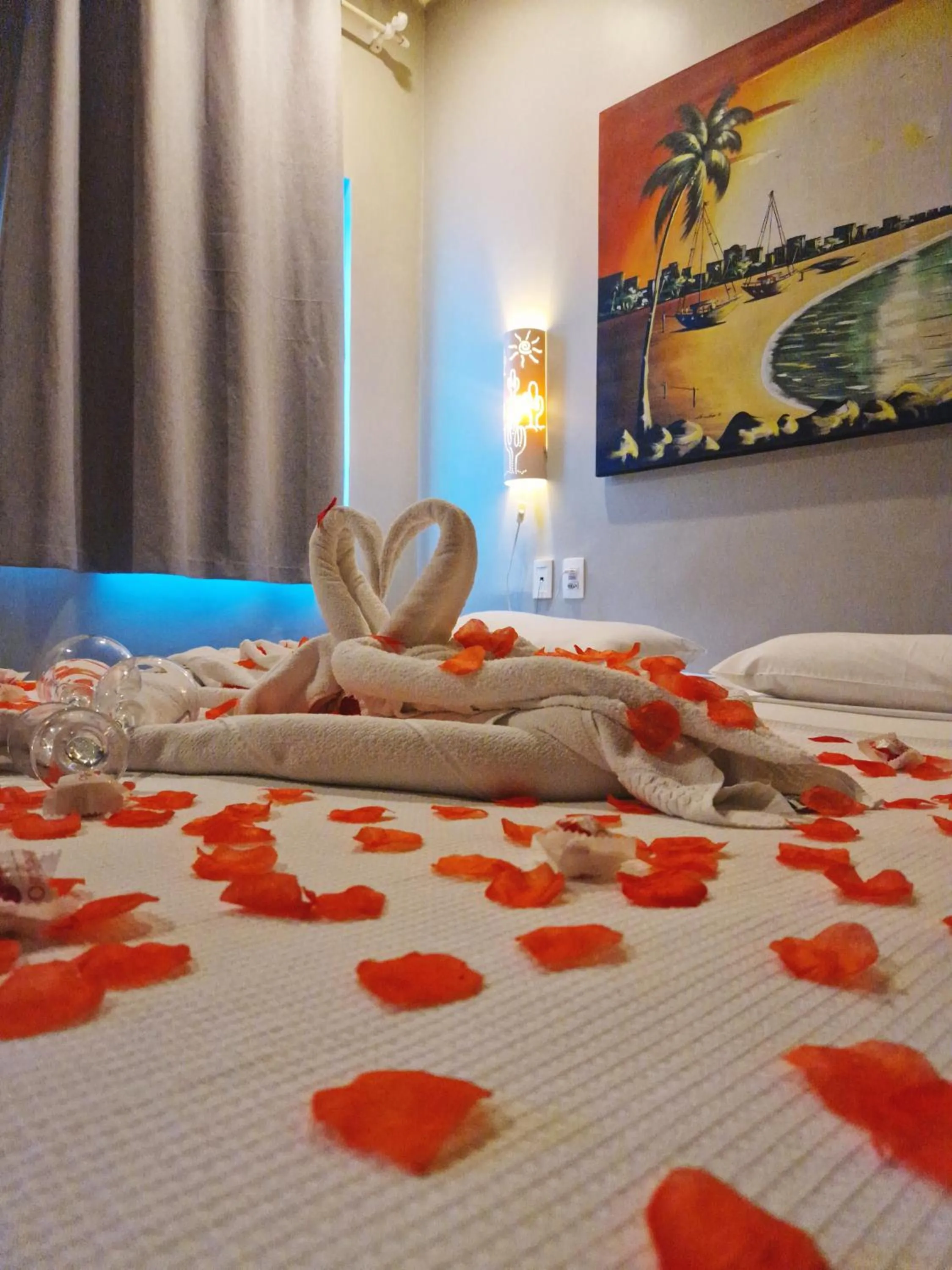 Decorative detail, Bed in Hotel Encontro do Sol