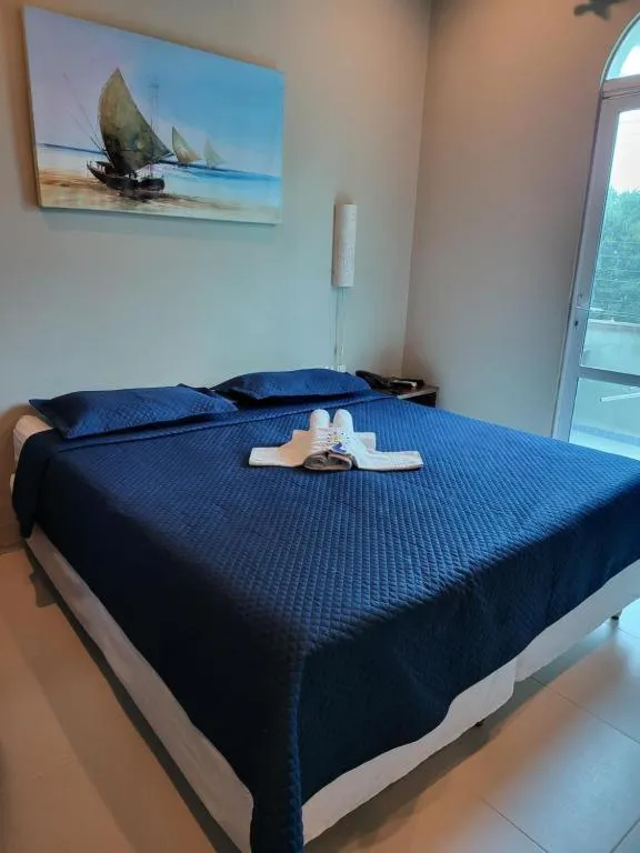 Bed in Hotel Encontro do Sol