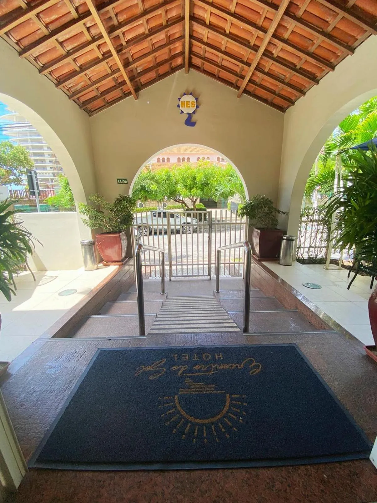 Facade/entrance in Hotel Encontro do Sol