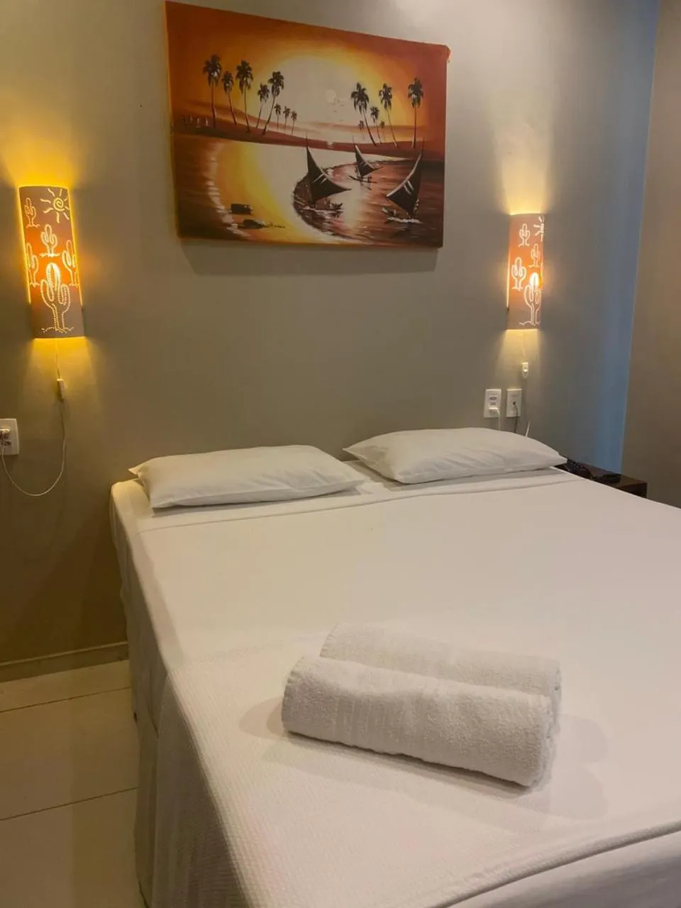 Bedroom, Bed in Hotel Encontro do Sol