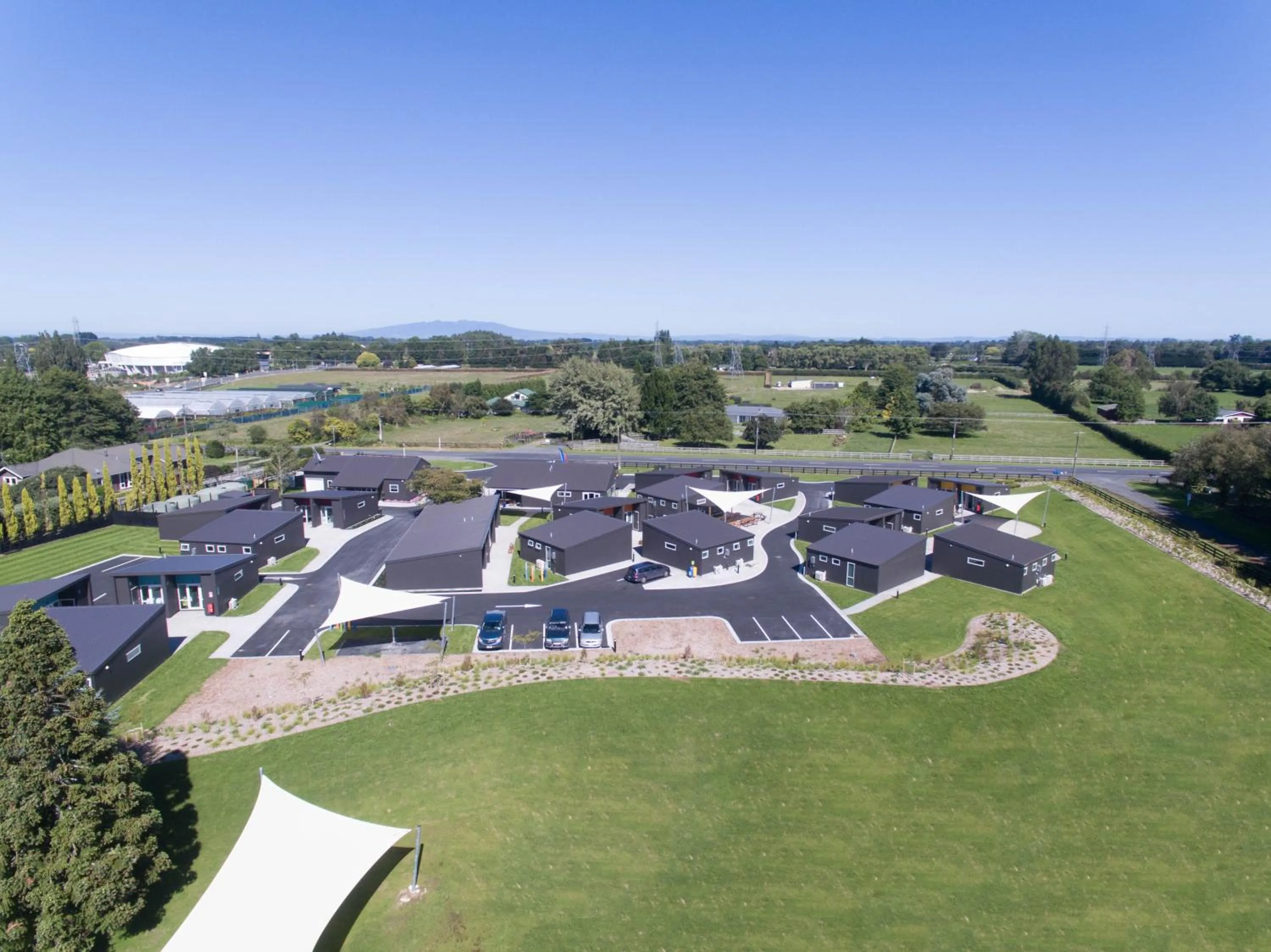 Bird's eye view in Podium Lodge