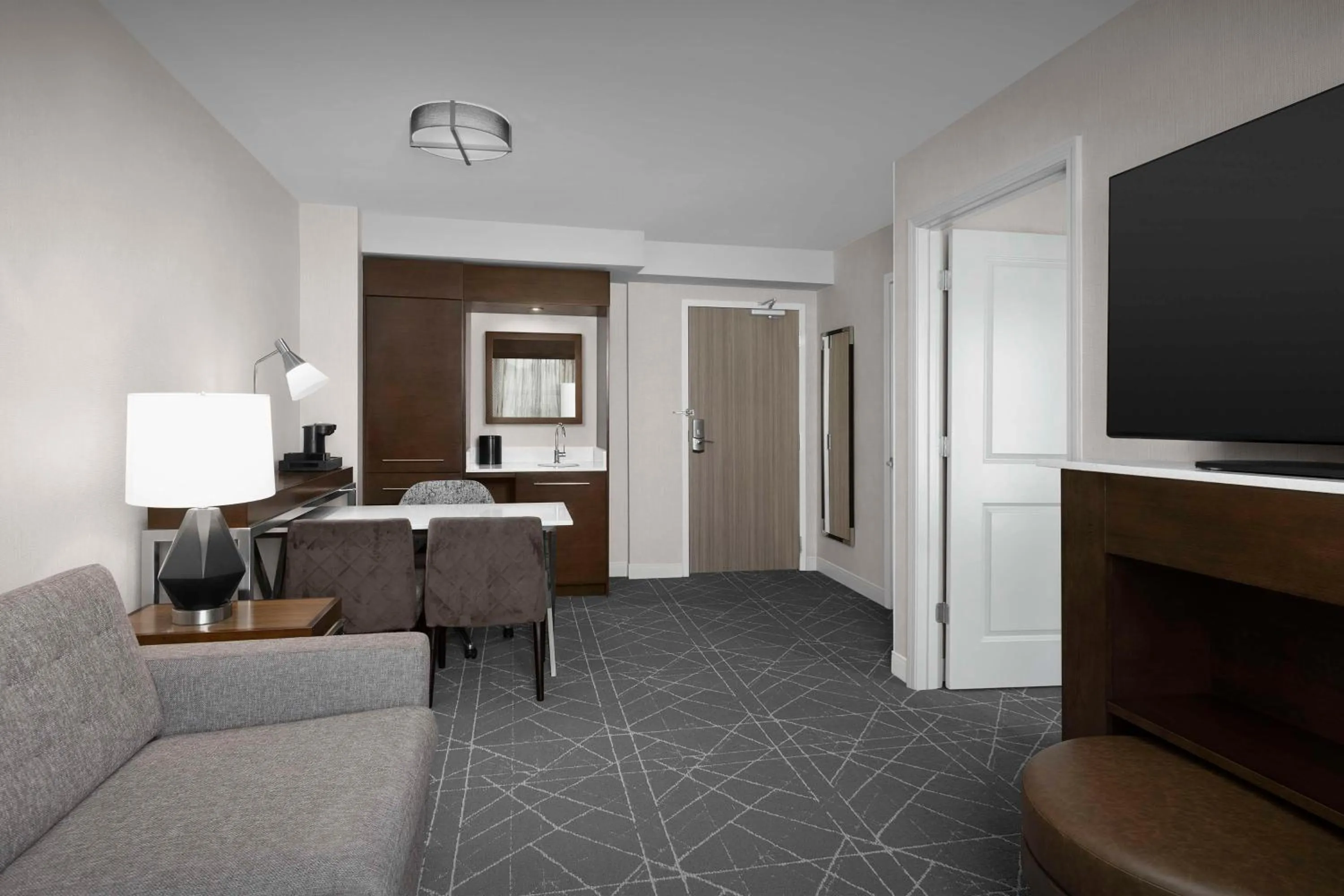 Living room in Embassy Suites Atlanta - Kennesaw Town Center