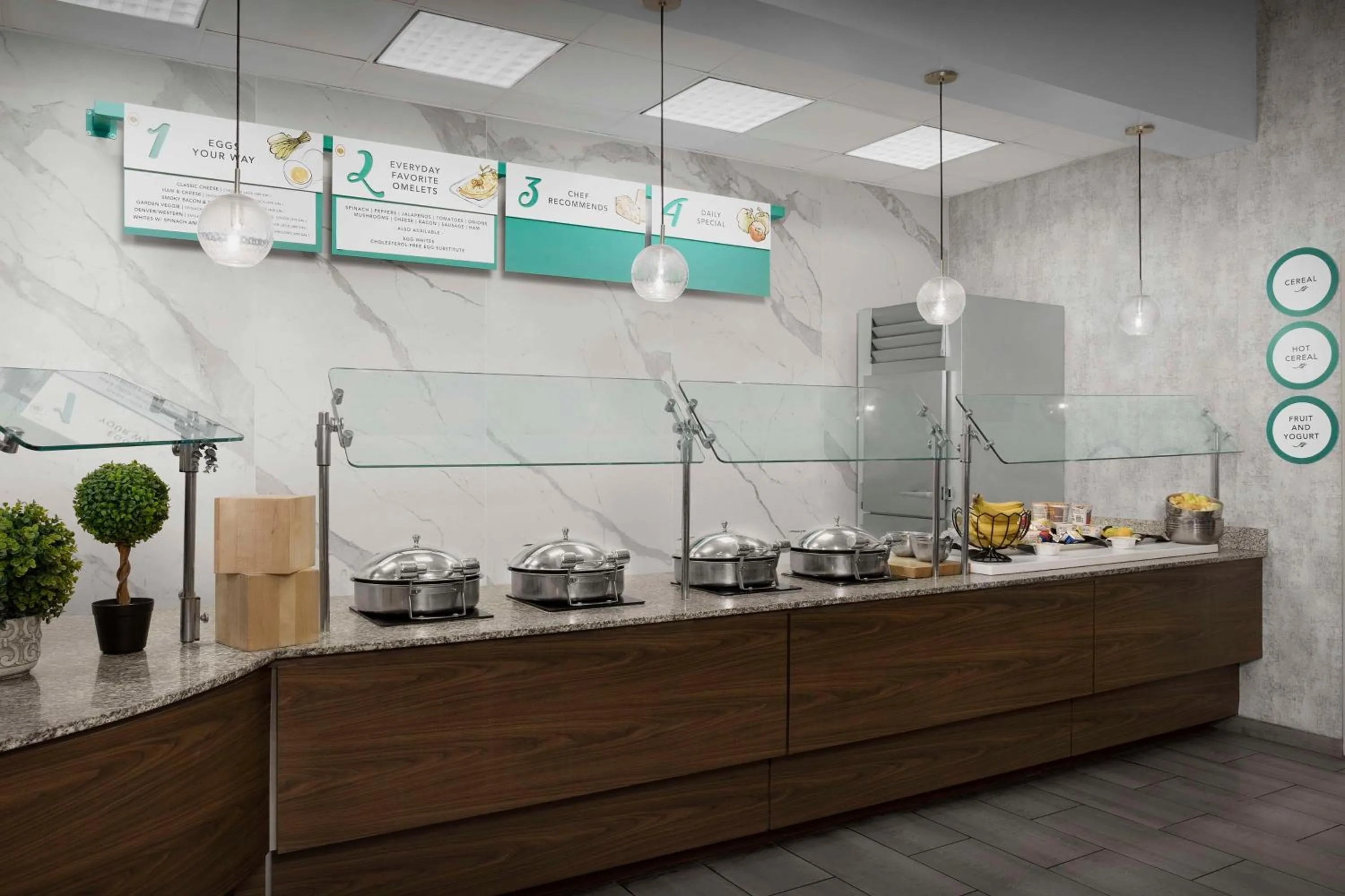 Breakfast in Embassy Suites Atlanta - Kennesaw Town Center