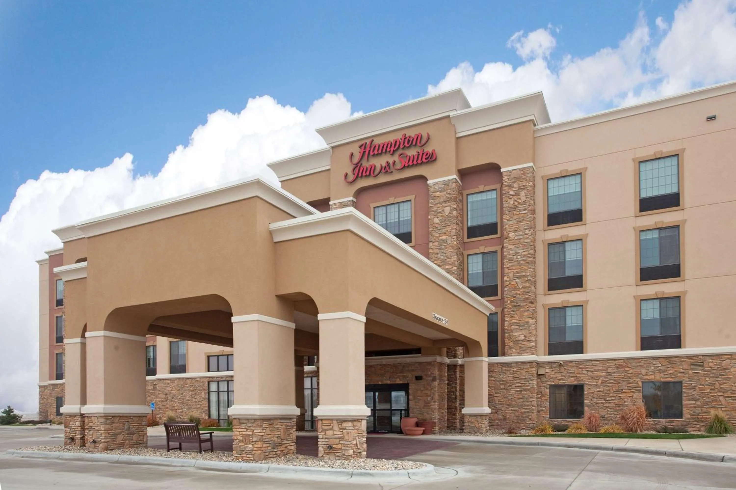 Property building in Hampton Inn & Suites Watertown