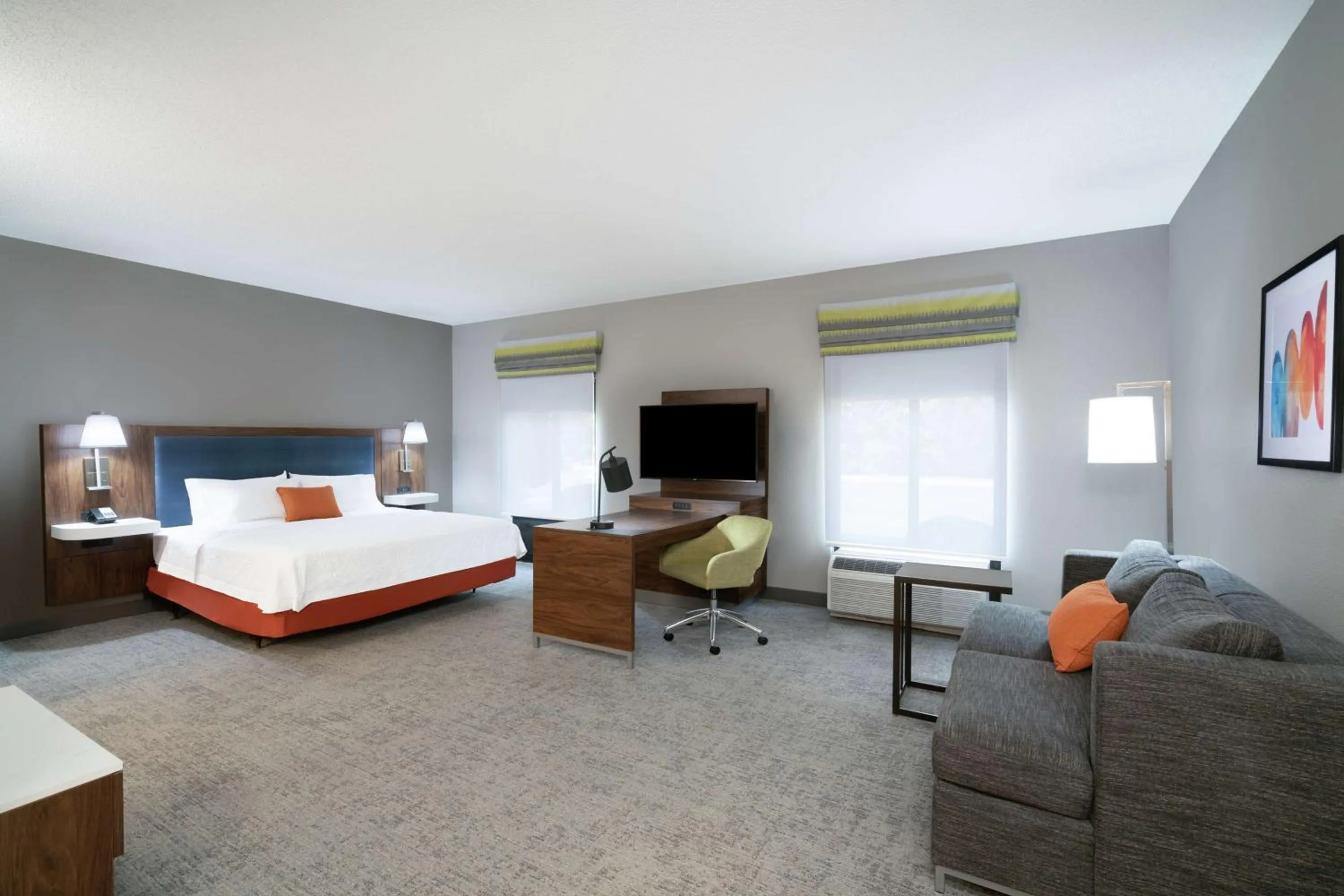 Bedroom, Bed in Hampton Inn & Suites Opelika-I-85 Auburn Area
