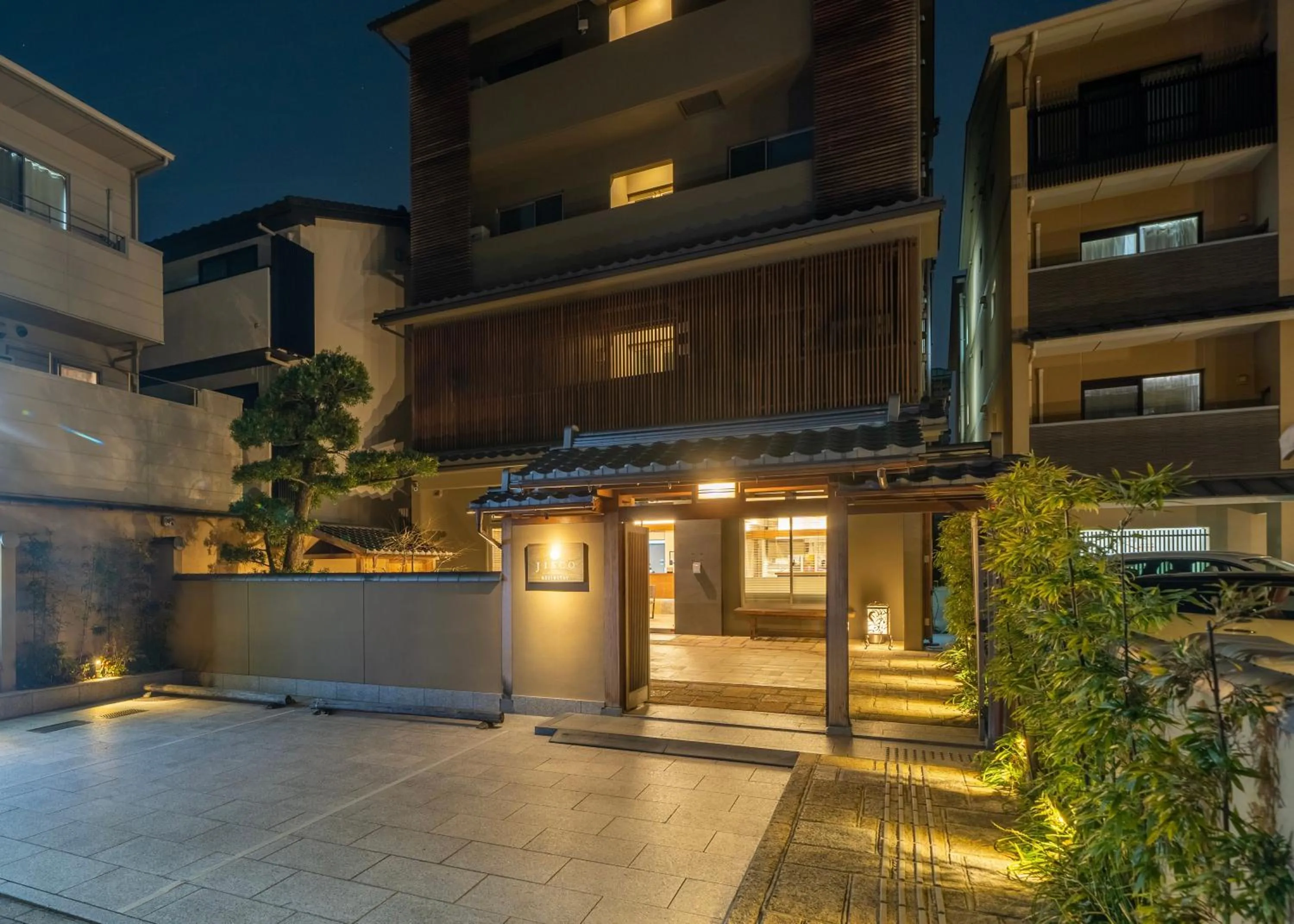 Property building in RESI STAY Jisco Hotel Kyoto Goshonishi