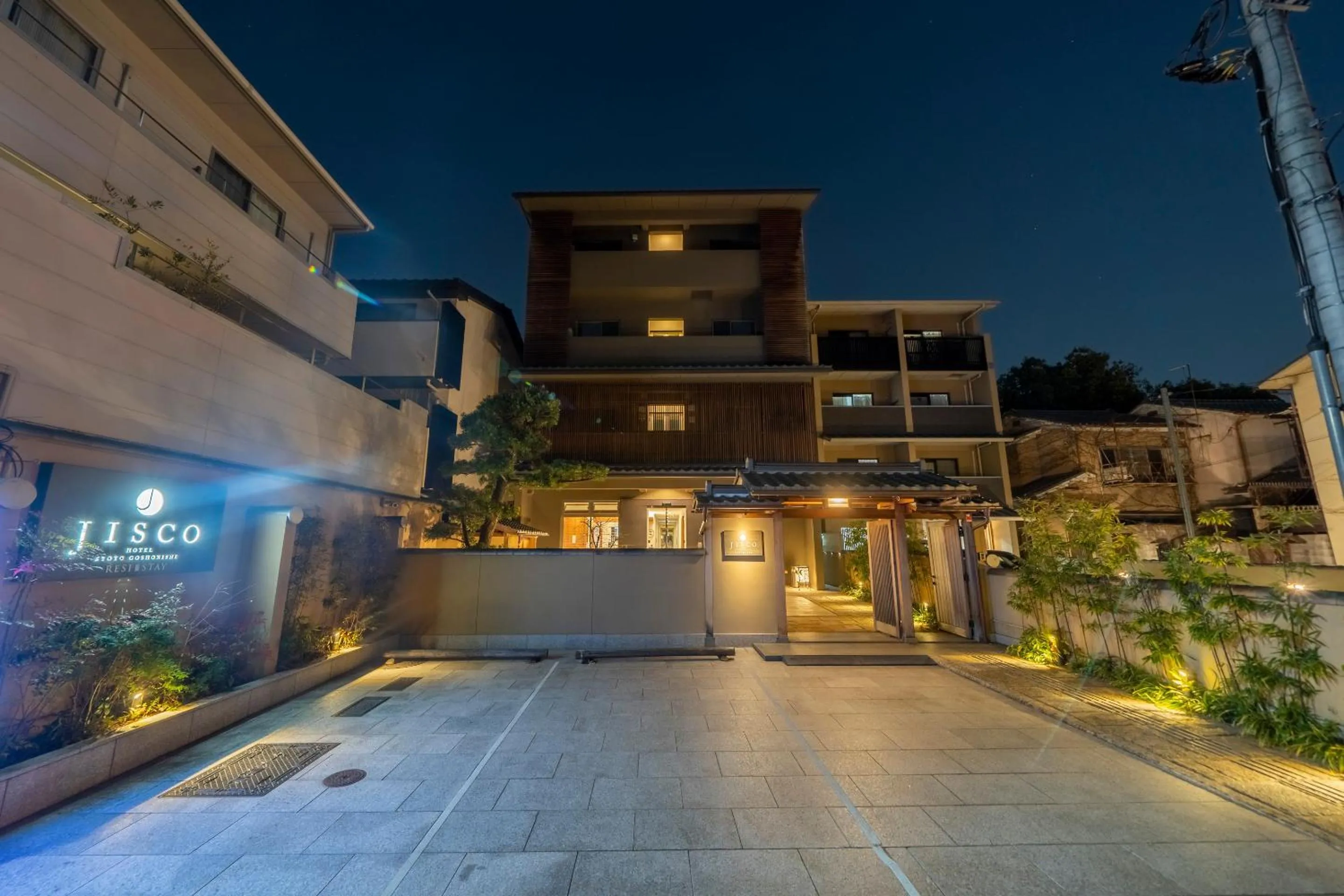 Property building in RESI STAY Jisco Hotel Kyoto Goshonishi