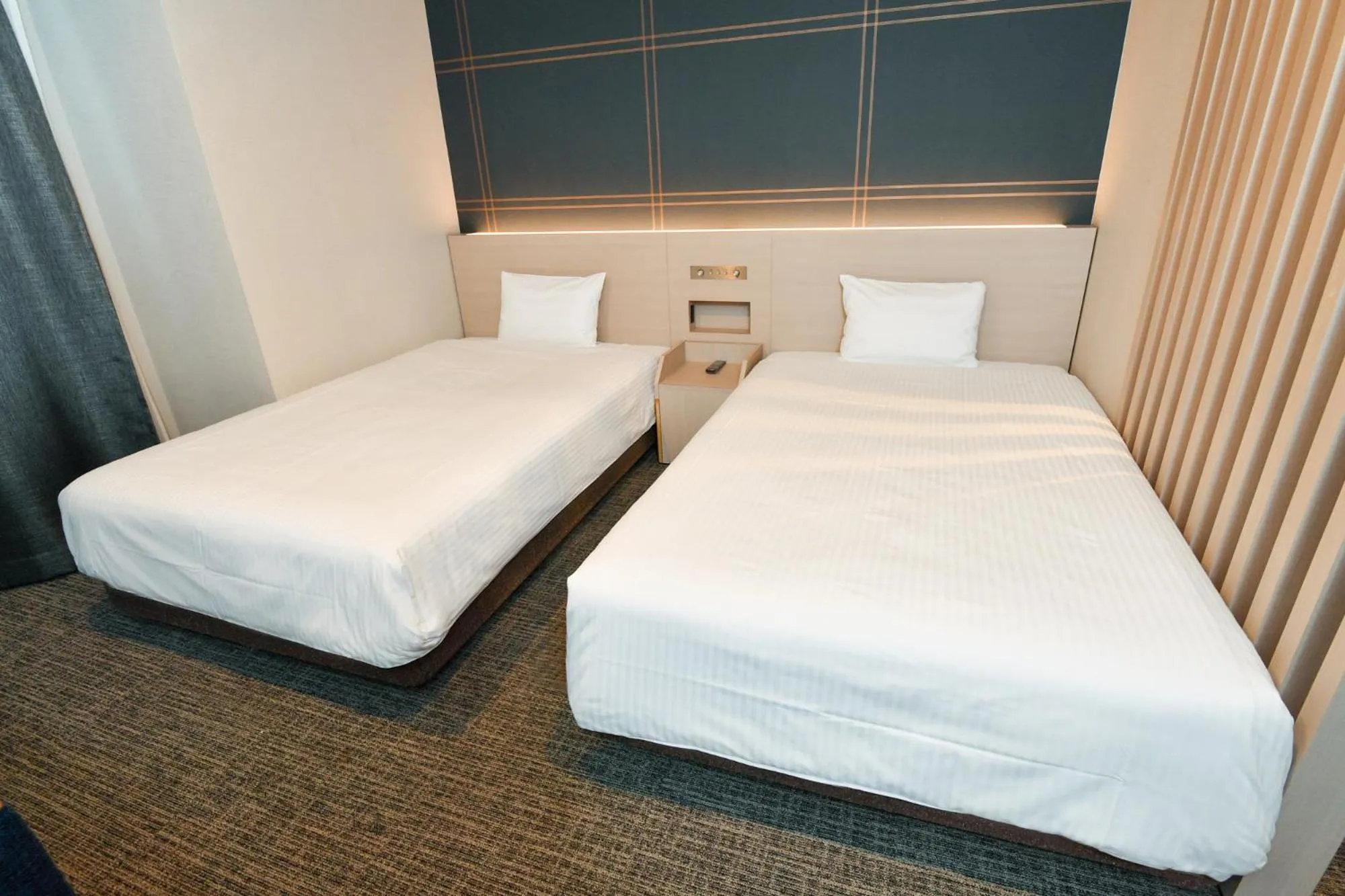 Photo of the whole room, Bed in Sanco Inn Nagoya Shinkansen-guchi Annex