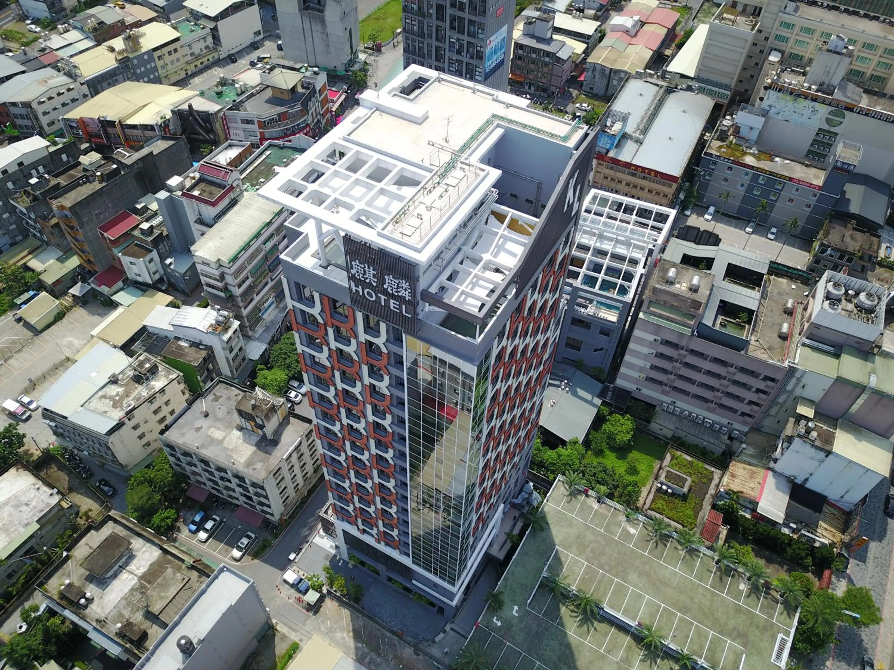 Bird's eye view in Kilin Hotel, JiaoXi