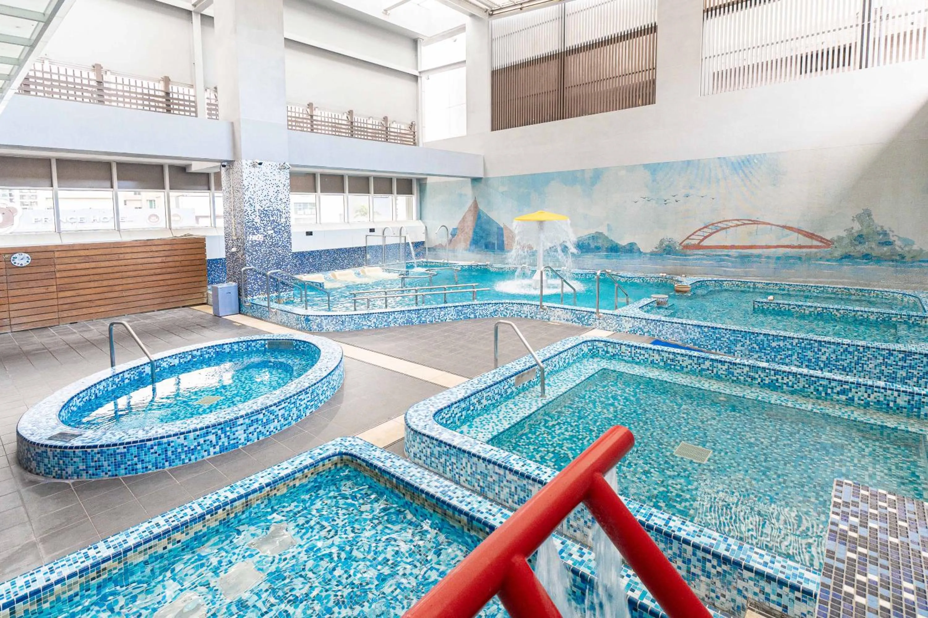 Pool view in Kilin Hotel, JiaoXi