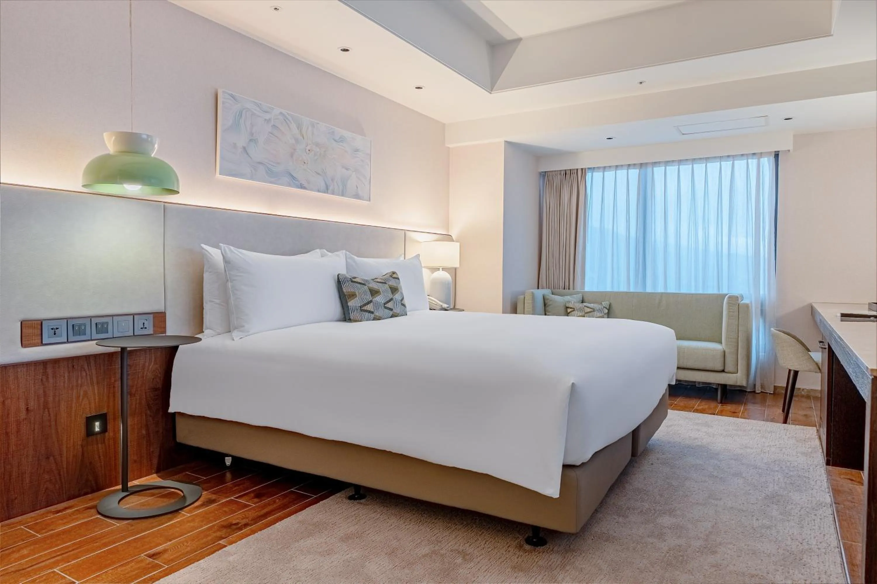 Bed in Kilin Hotel, JiaoXi