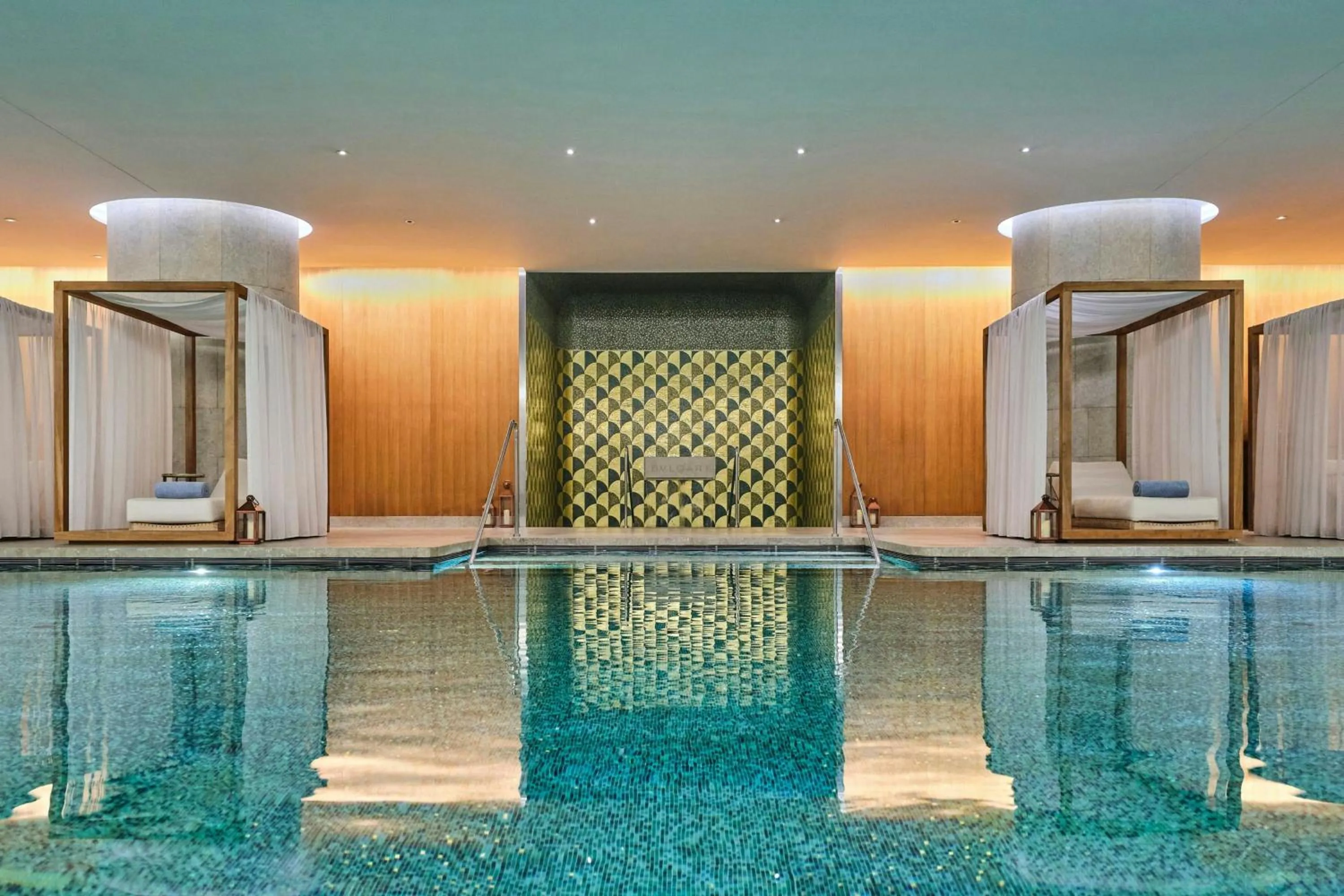 Swimming pool in Bvlgari Hotel Beijing