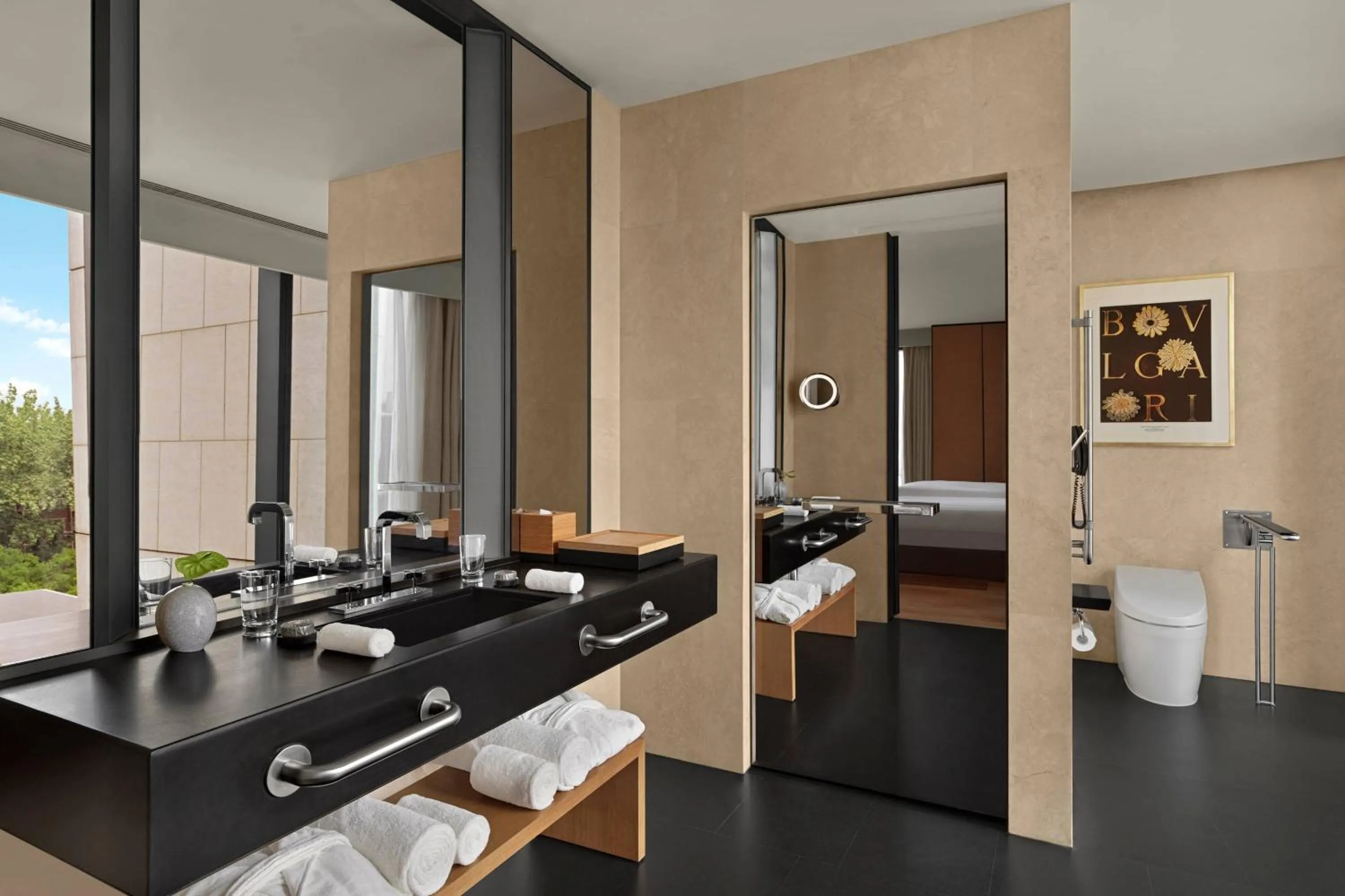 Bathroom in Bvlgari Hotel Beijing