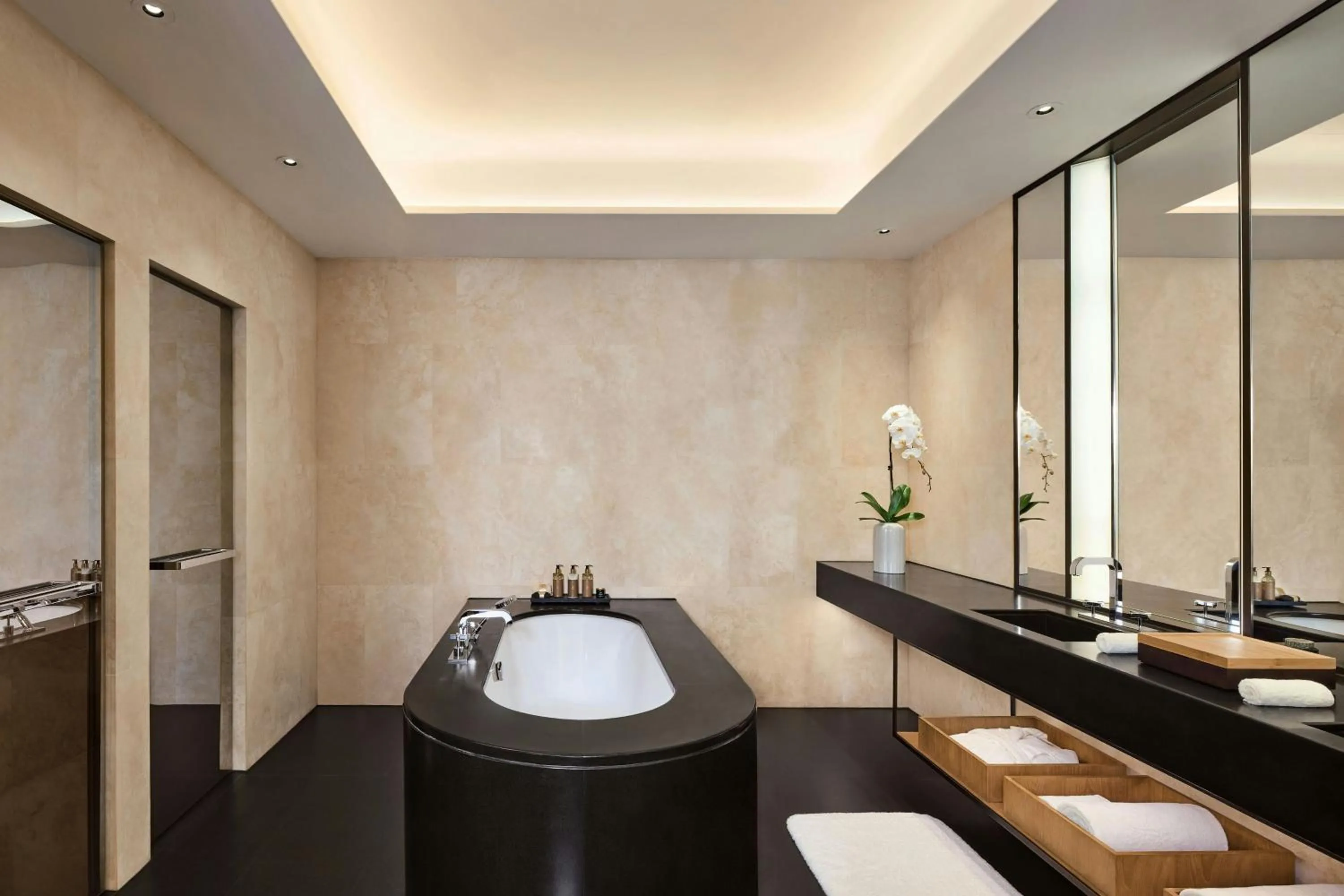 Bathroom in Bvlgari Hotel Beijing