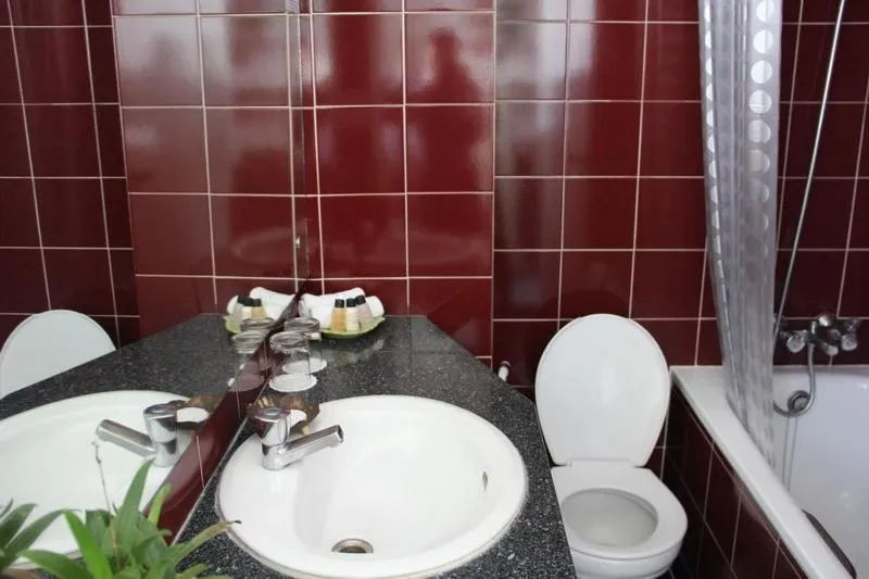 Bathroom in B.S. Court Hotel Sathorn