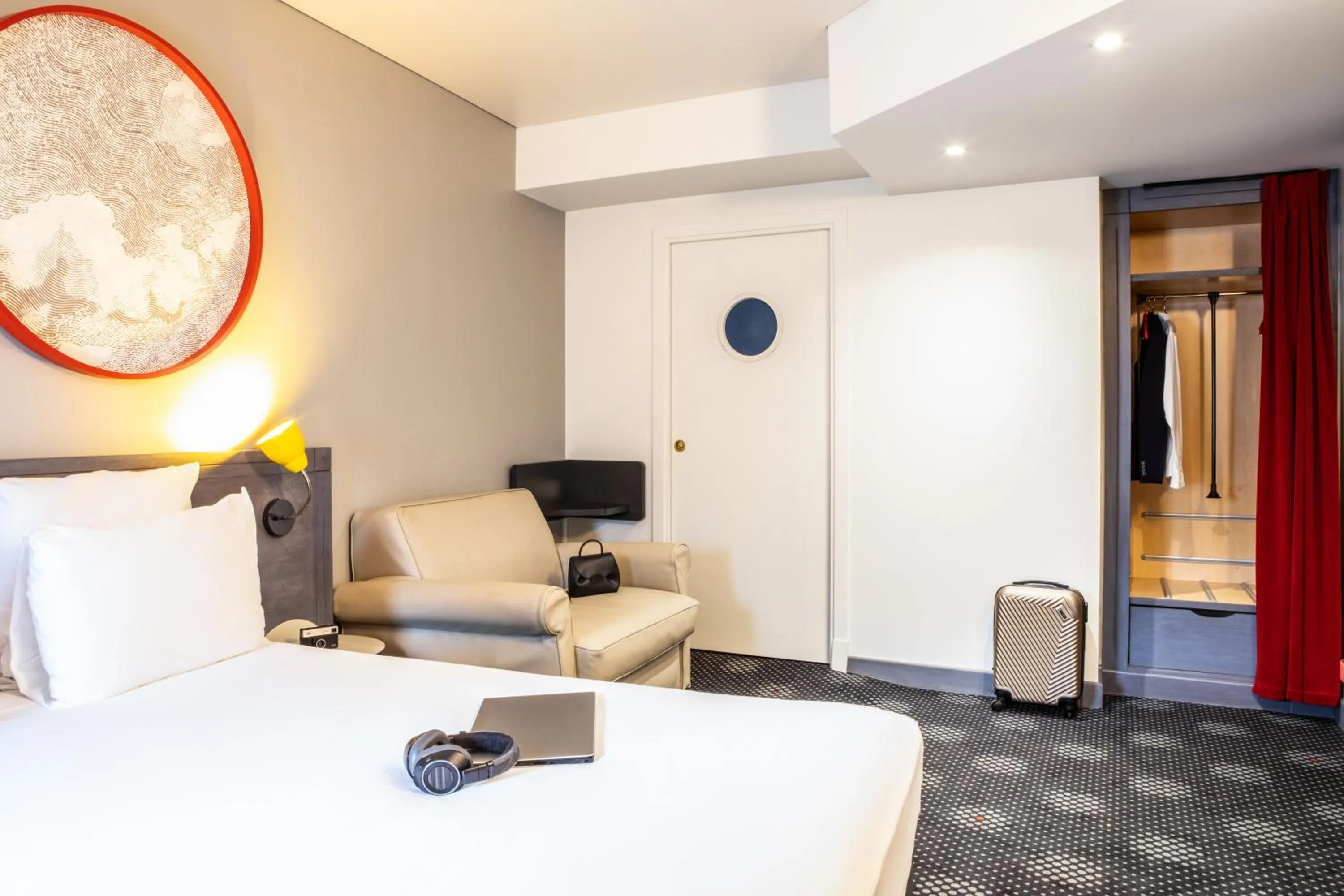 Bed in ibis Styles Paris Mairie de Montreuil