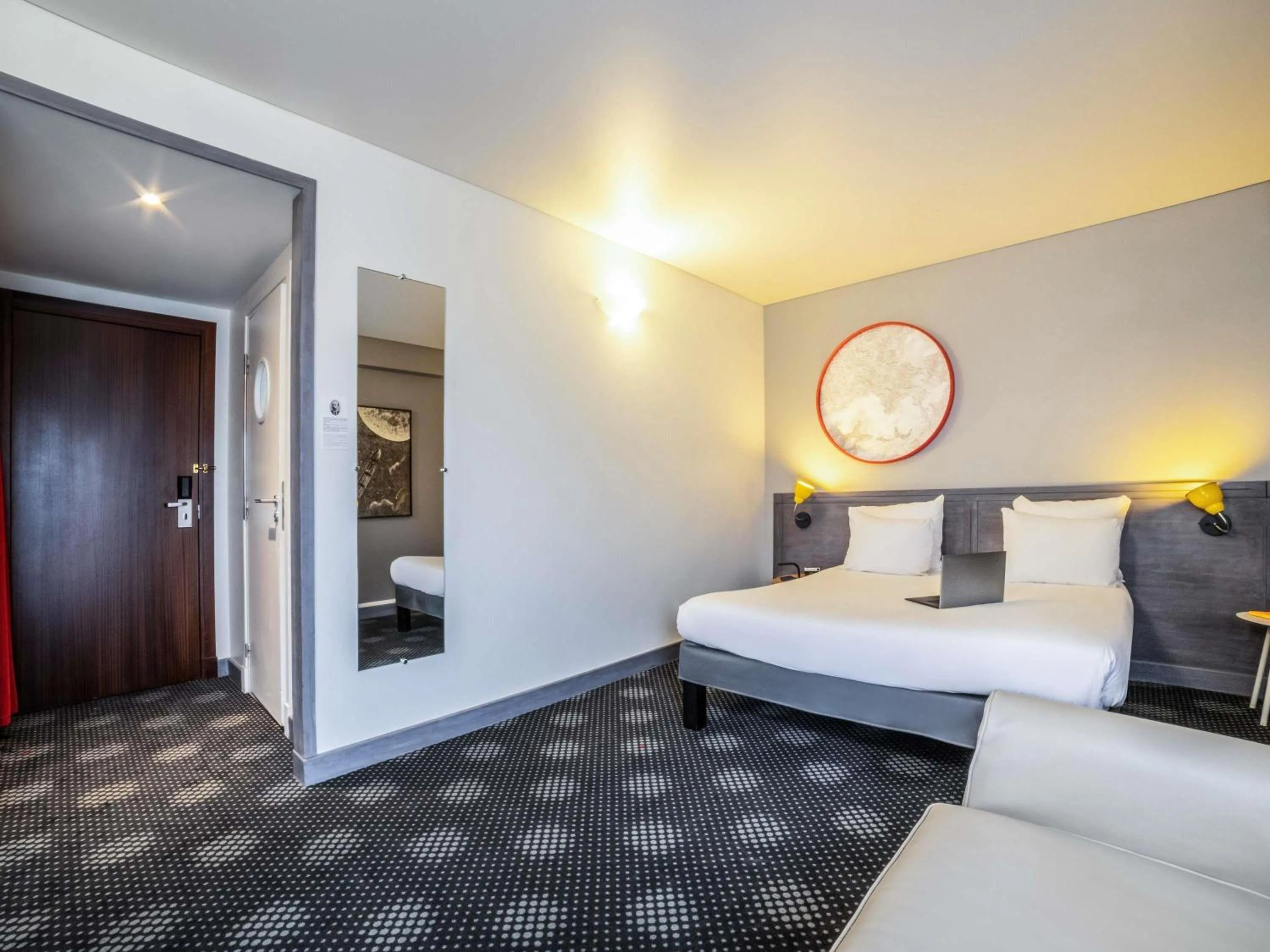 Bedroom, Bed in ibis Styles Paris Mairie de Montreuil