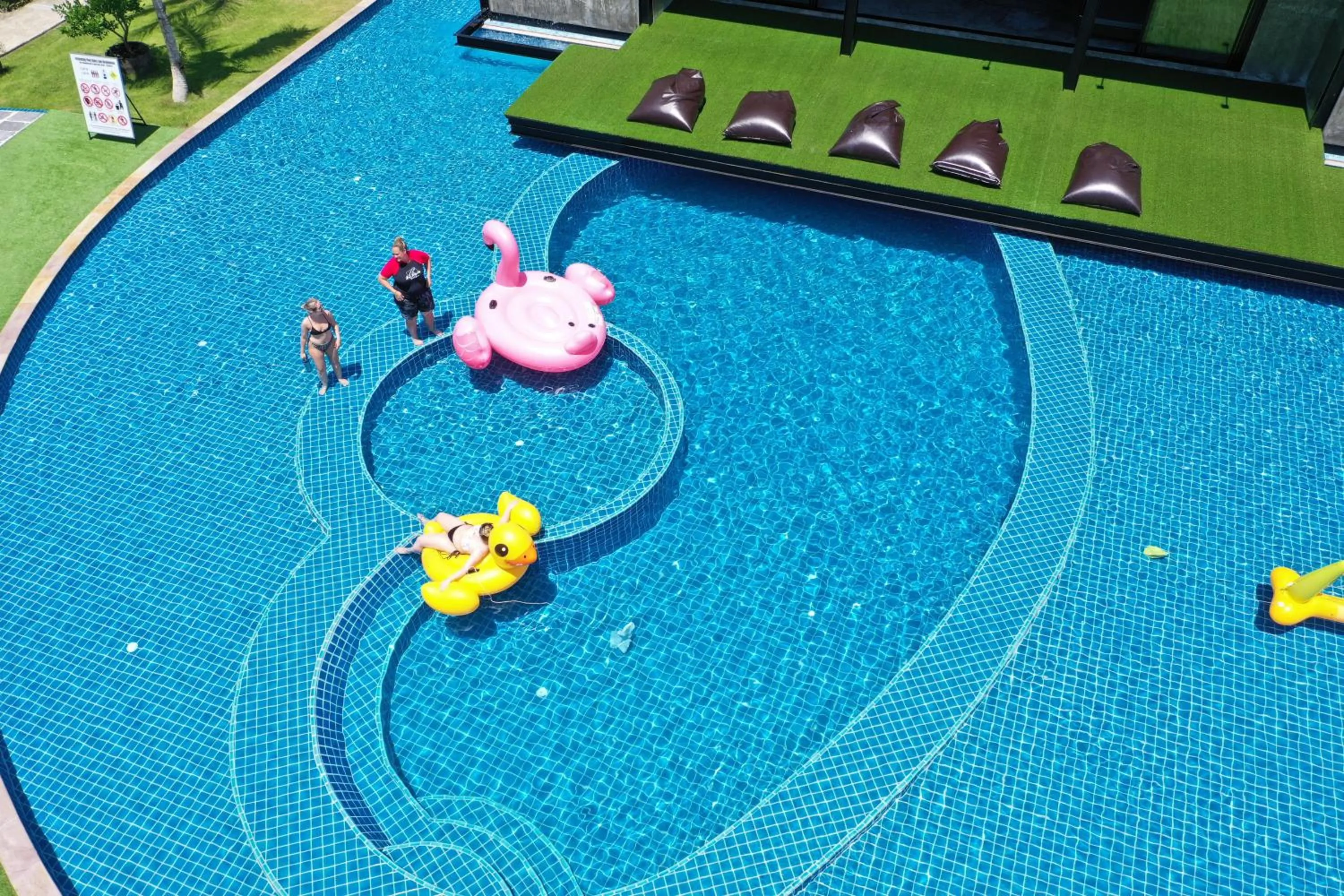 Pool view in Phi Phi Andaman Legacy Resort