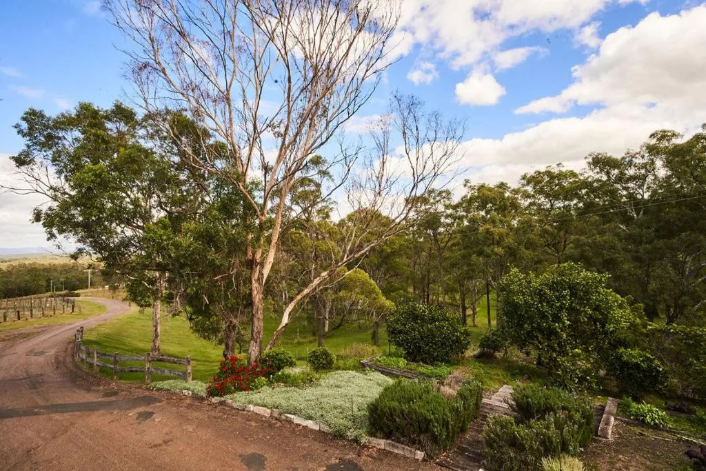 Garden view in Wandin Valley Estate
