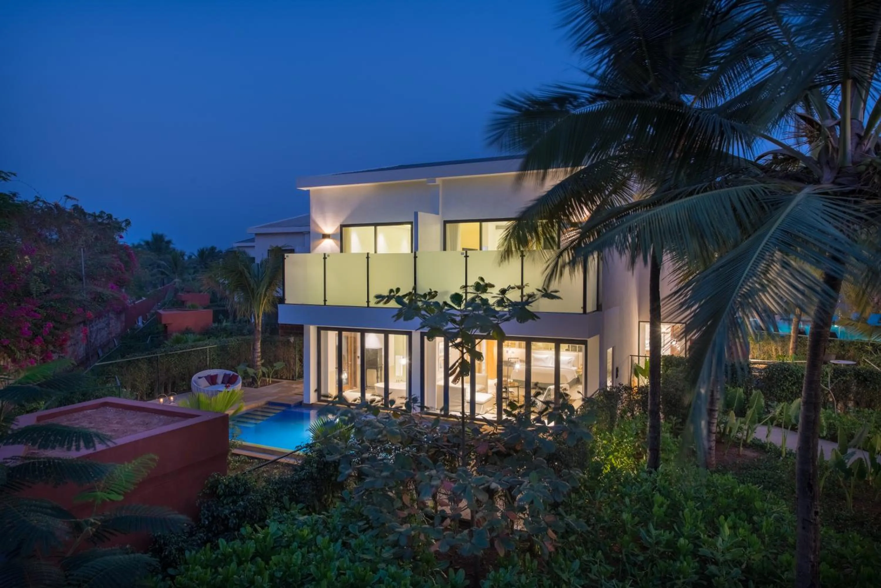 Bird's eye view in Azaya Beach Resort Goa