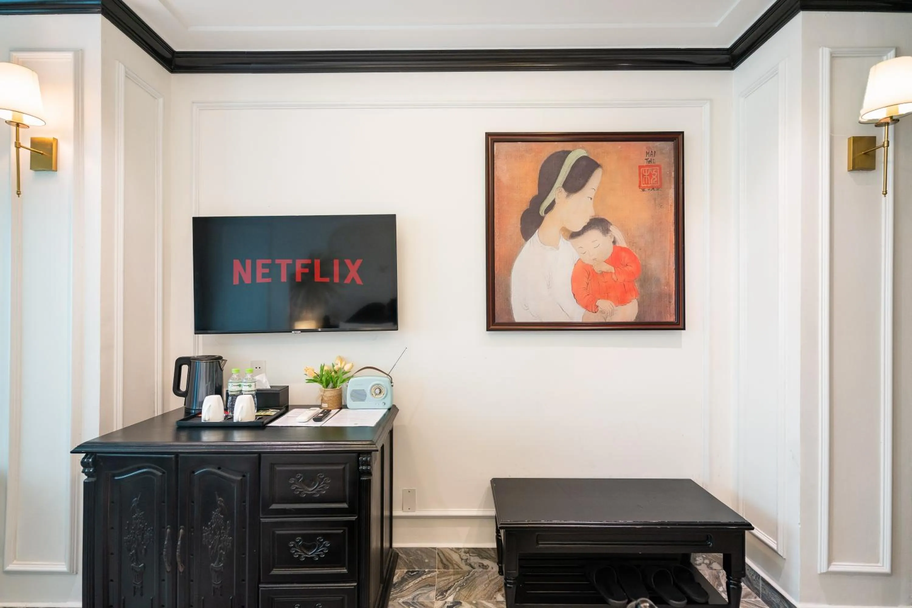 Decorative detail in Nicecy Saigon Hotel