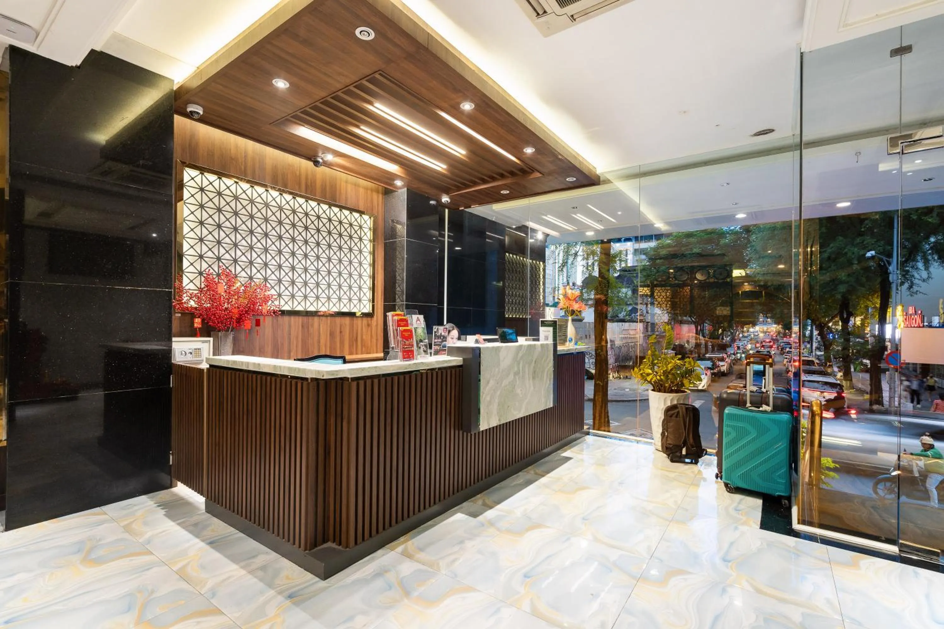 Lobby or reception in Nicecy Saigon Hotel