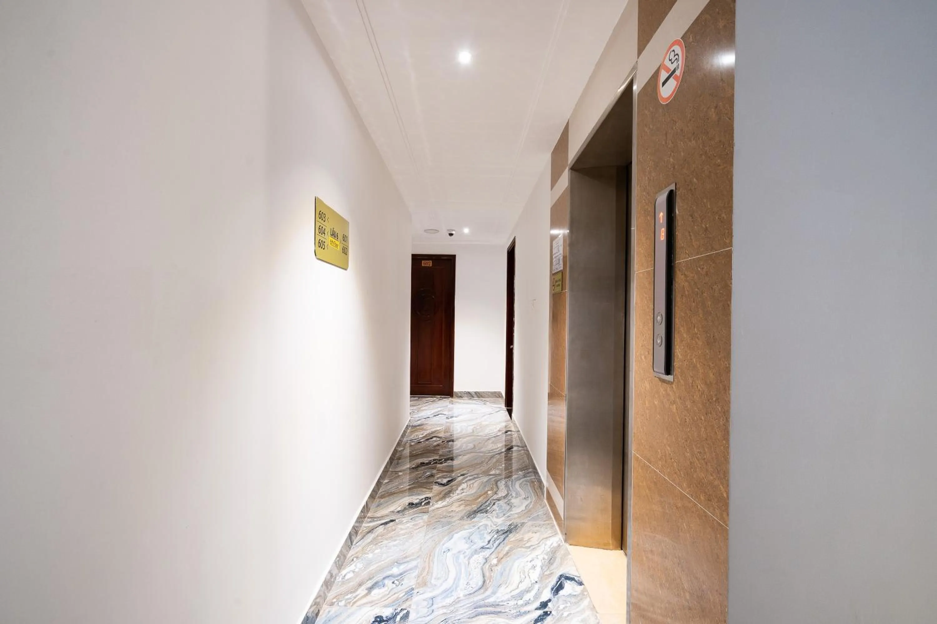 elevator in Nicecy Saigon Hotel