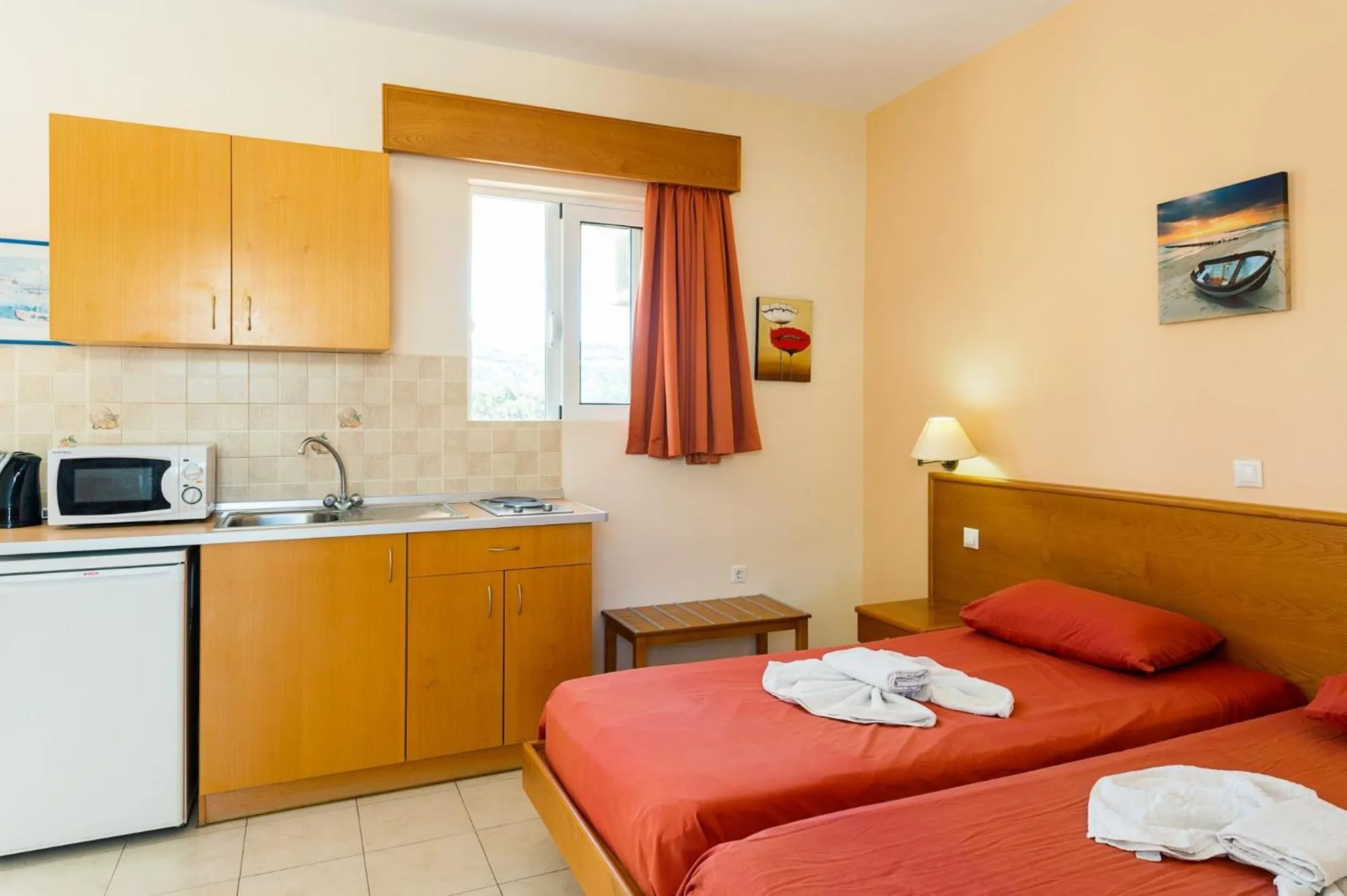 Bed in Summer Memories Aparthotel