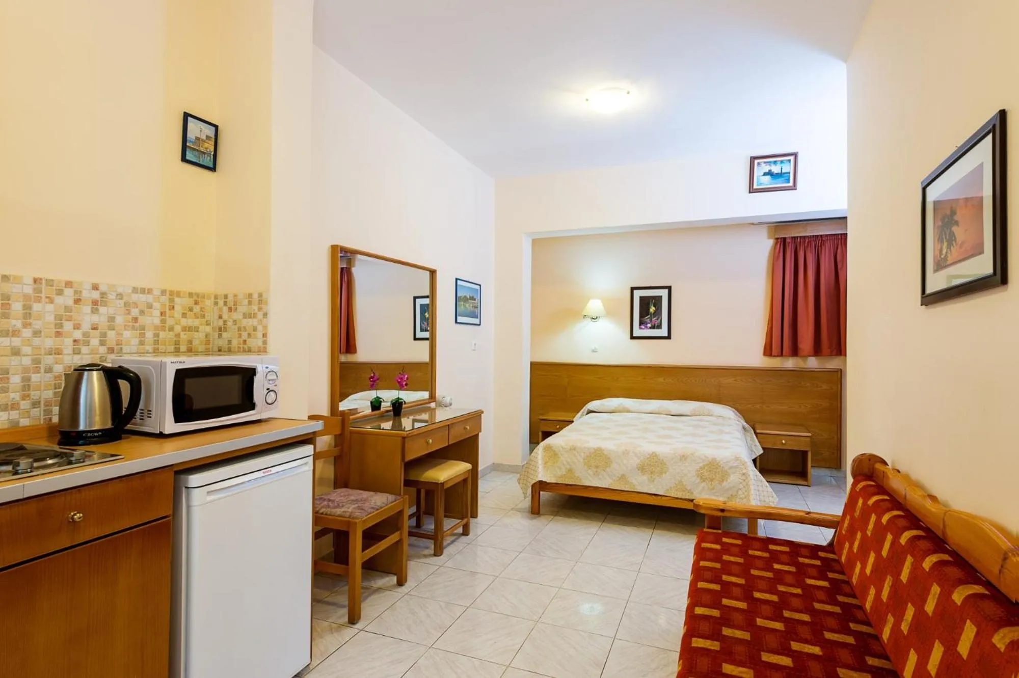 Bed in Summer Memories Aparthotel