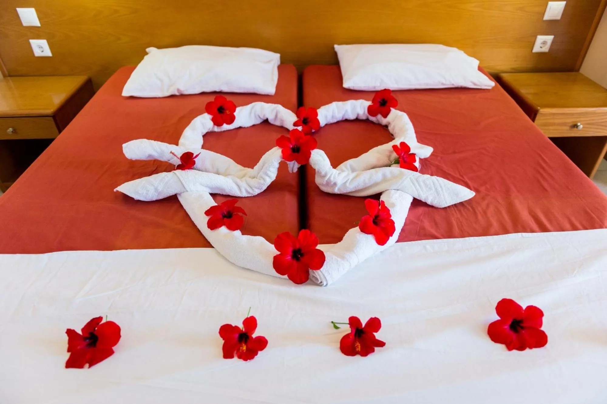 Bed in Summer Memories Aparthotel