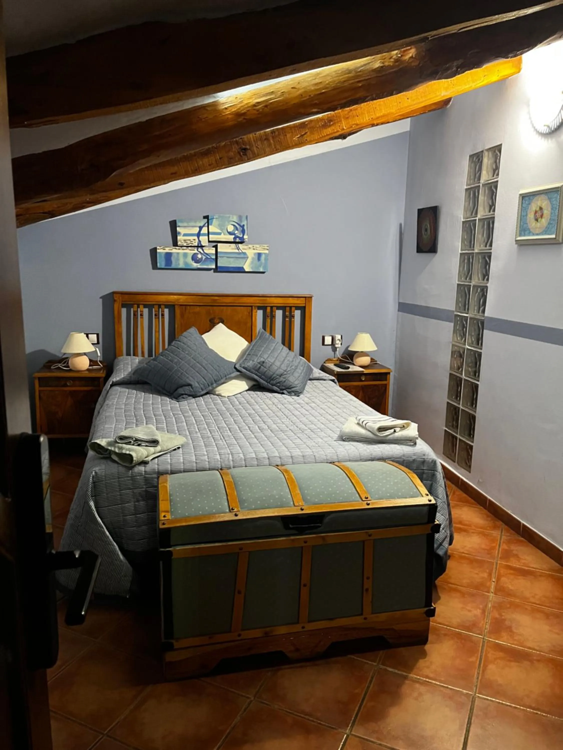 Bed in Hotel Casa de la Fuente