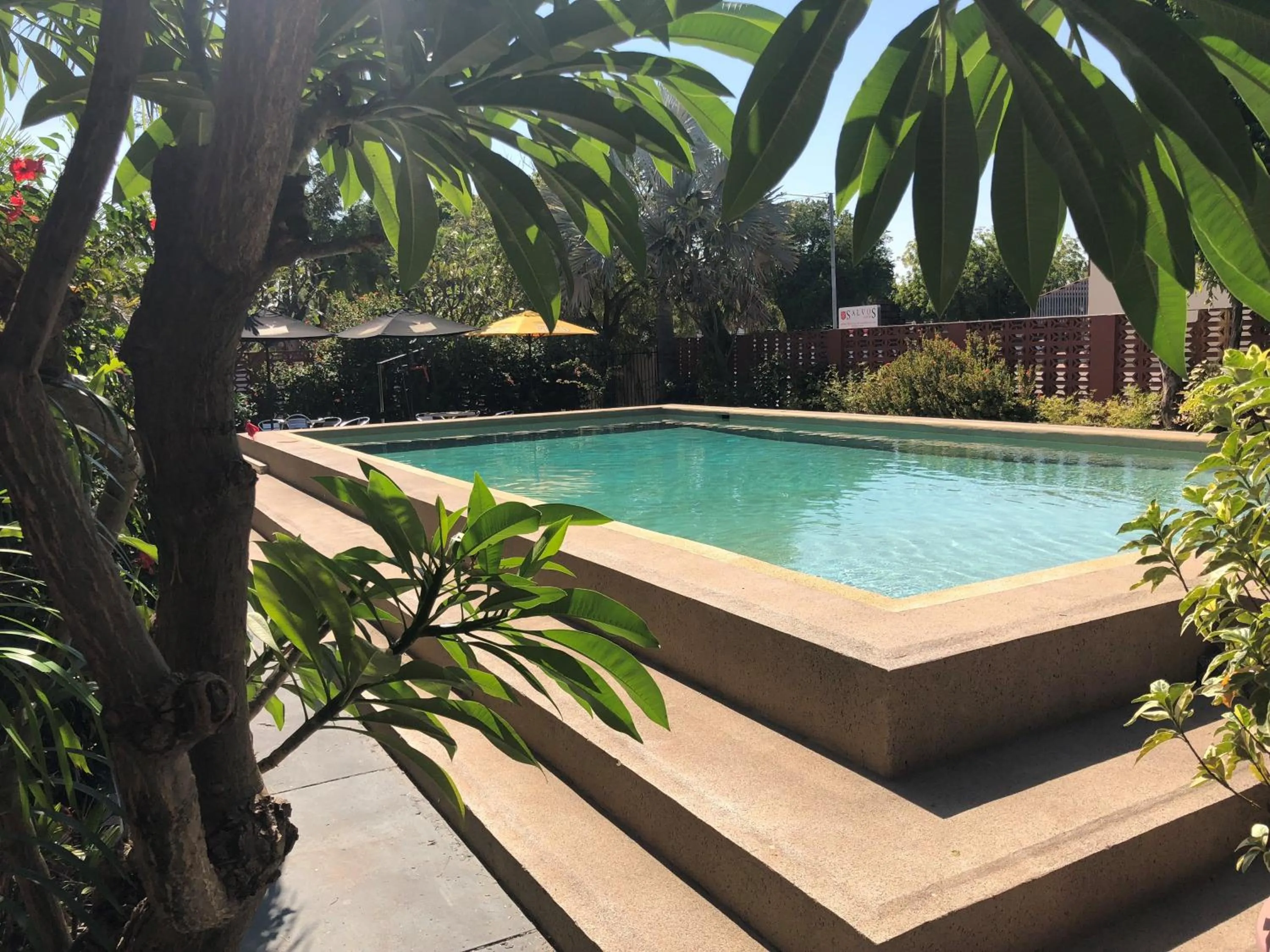 Swimming pool in The Stuart Hotel-Motel