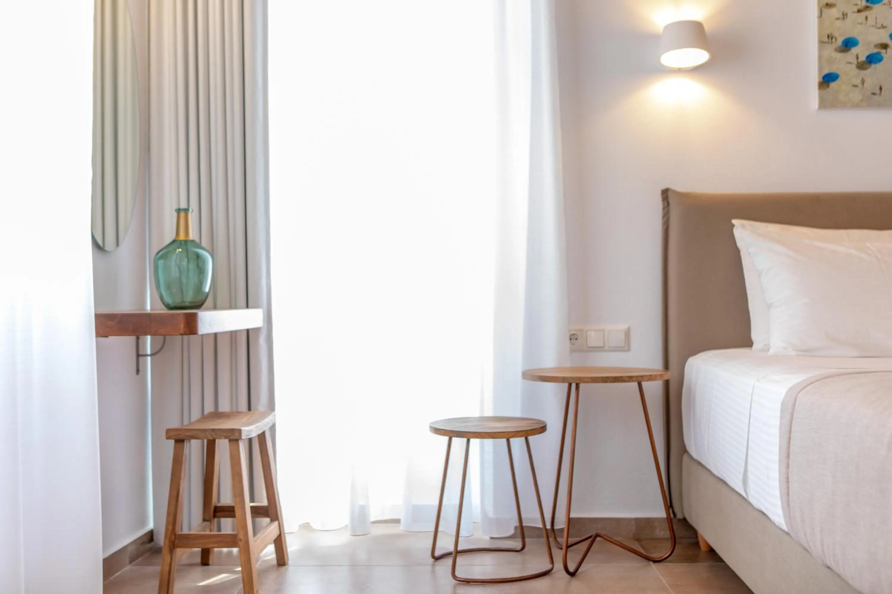 Decorative detail, Bed in Castle Mansions