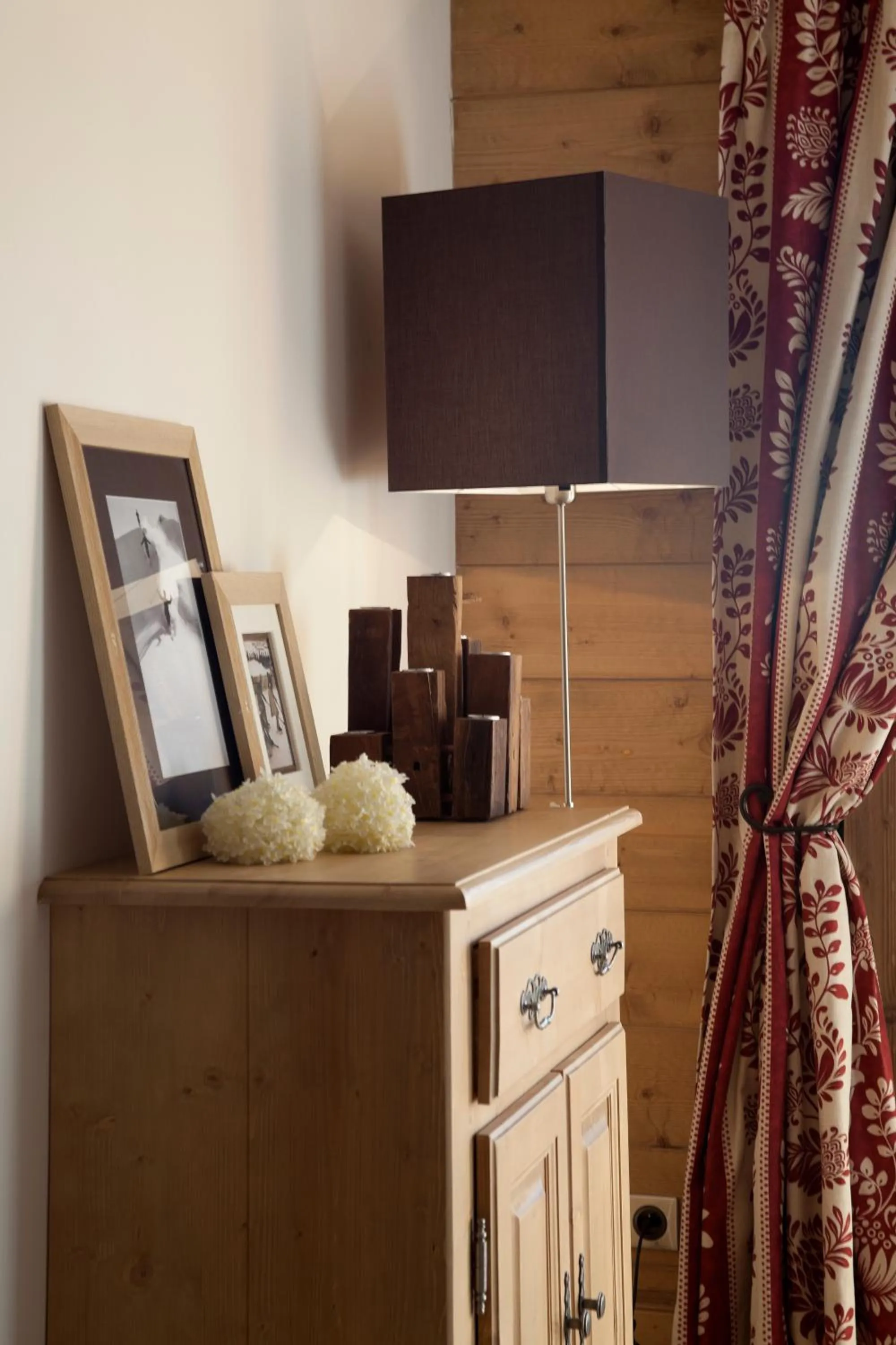 Decorative detail in CGH Résidences & Spas Les Chalets de Jouvence