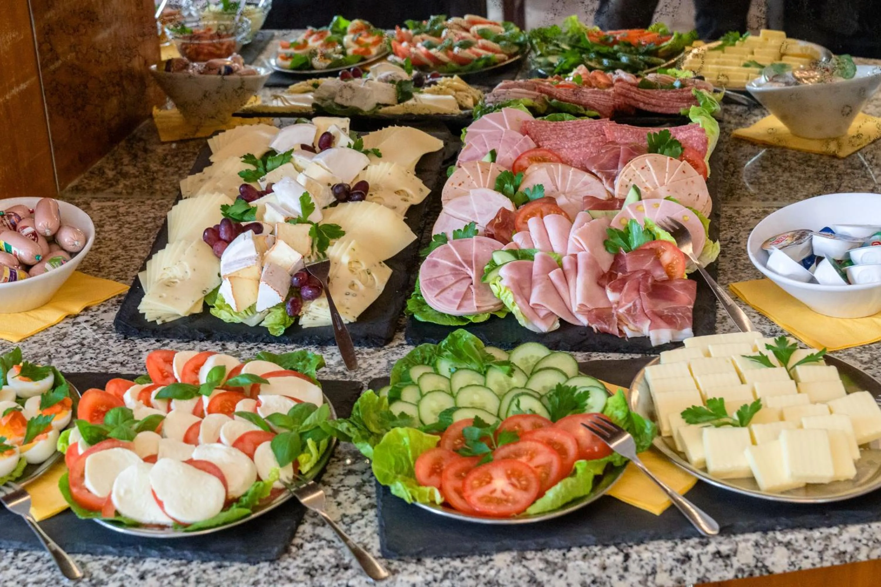 Buffet breakfast in Sax Imperial