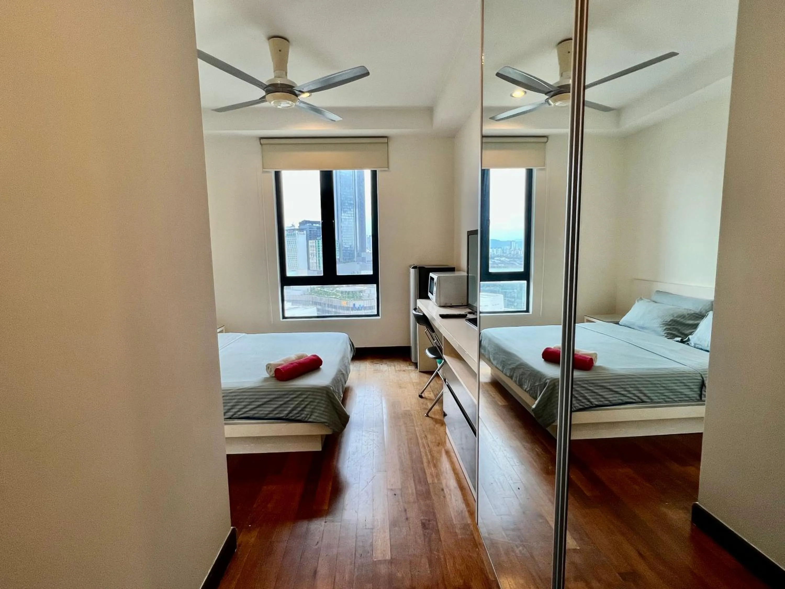 Bed in Casa Residency Apartment