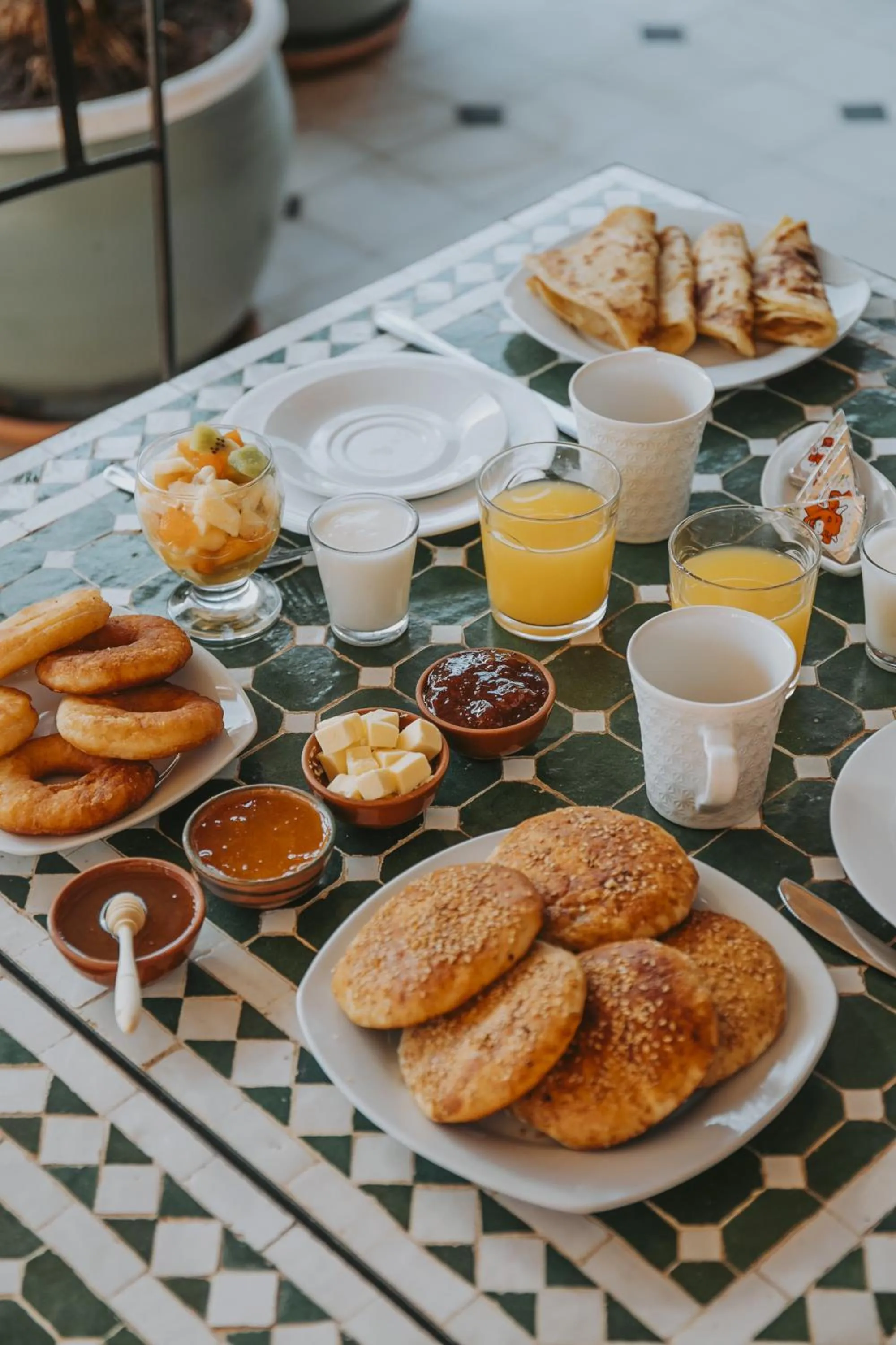 Breakfast in Riad Dar Coram