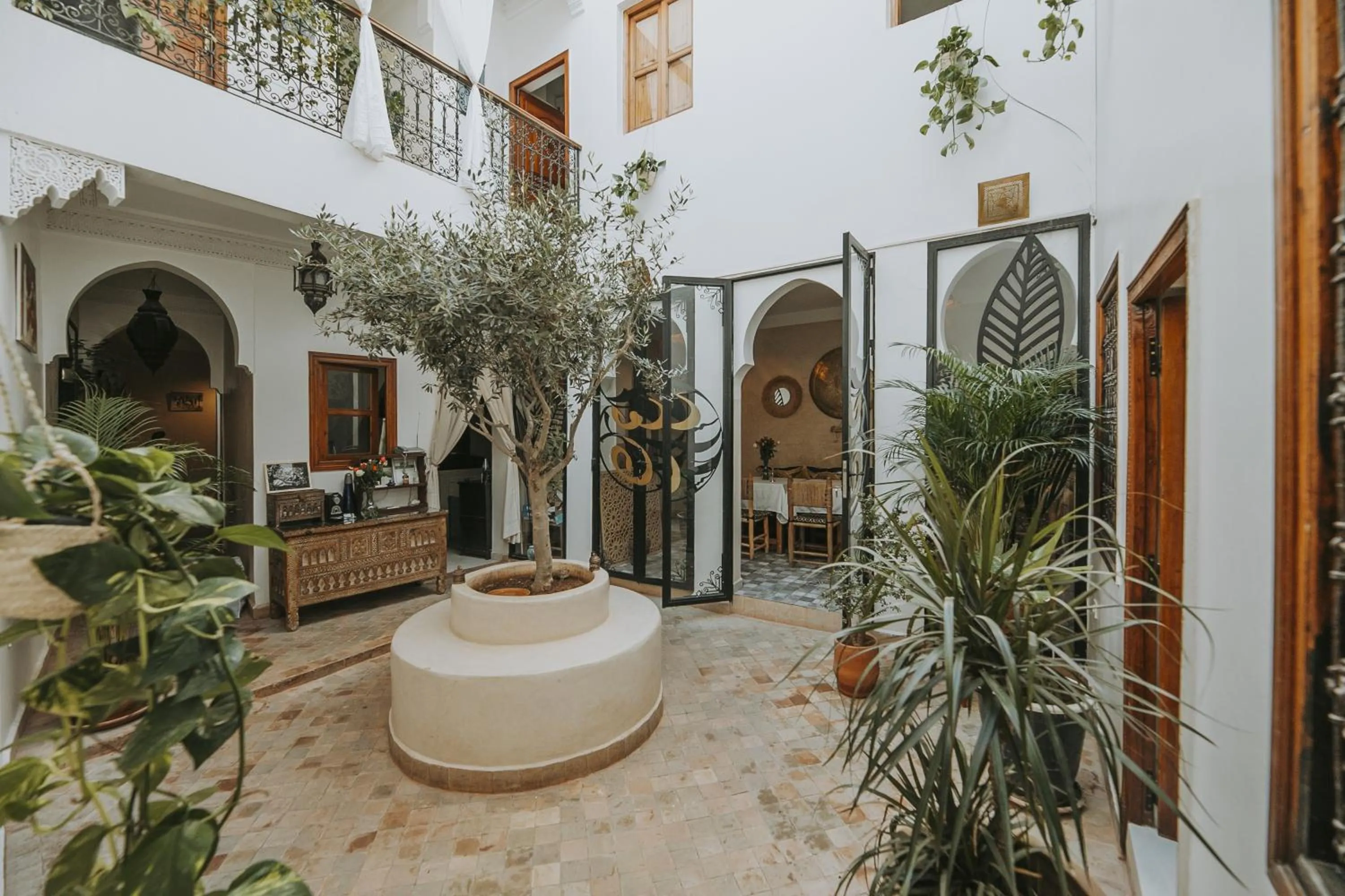Patio in Riad Dar Coram