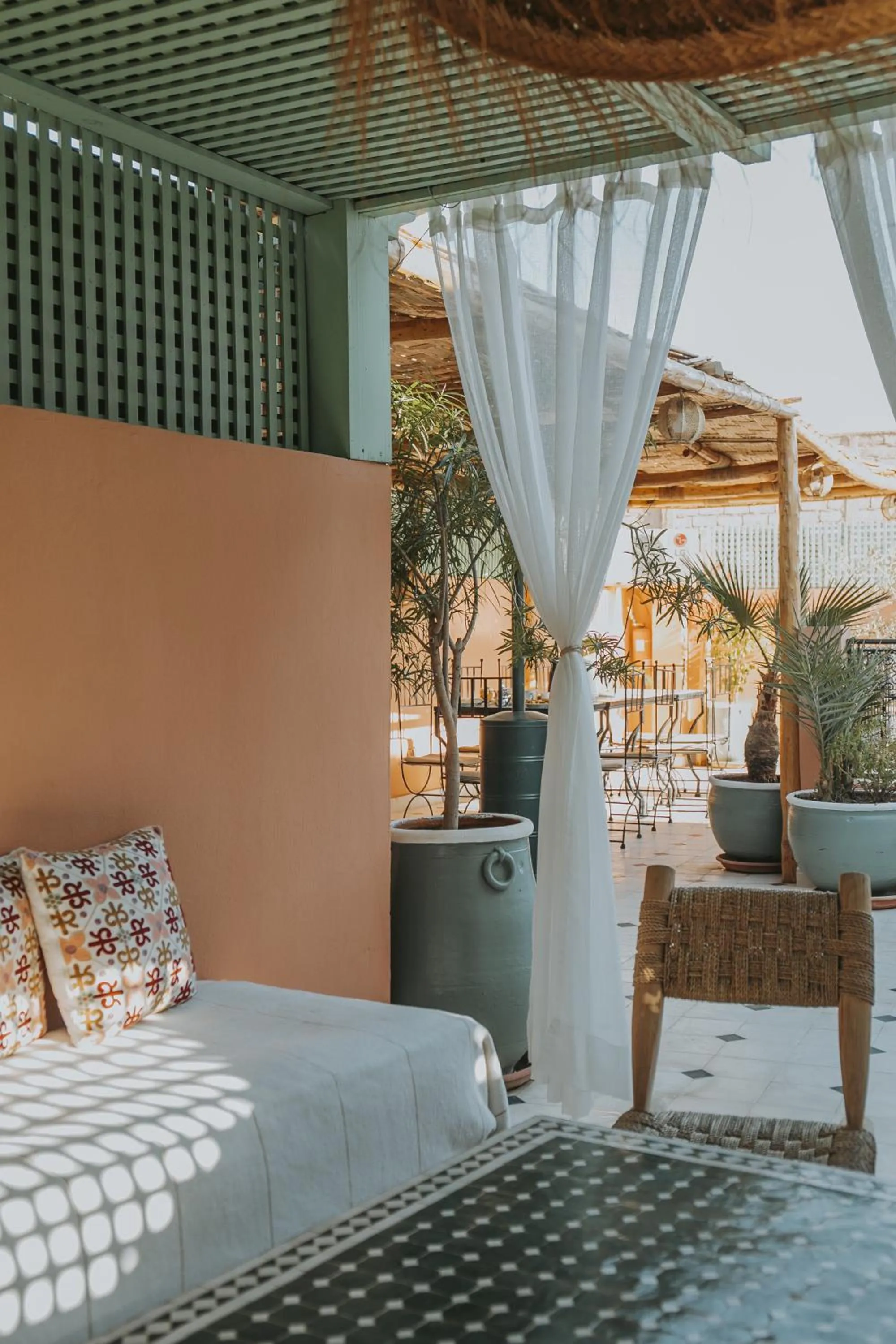 Balcony/Terrace in Riad Dar Coram