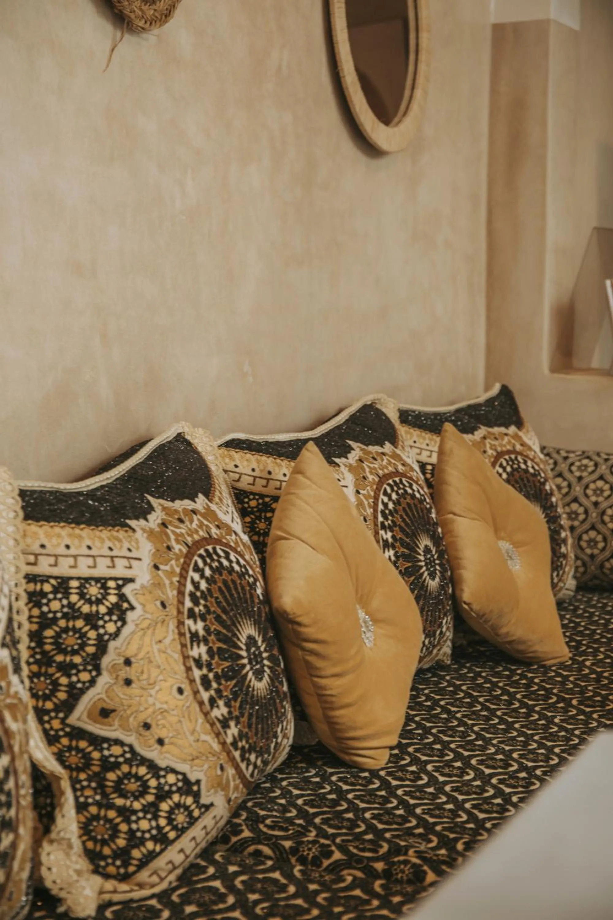 Lounge or bar, Bed in Riad Dar Coram