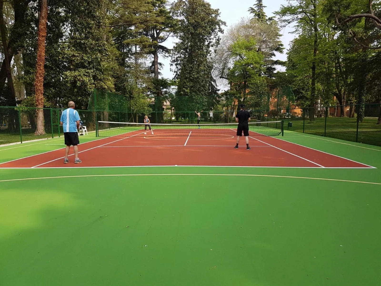 Tennis court in Camping Cisano - San Vito