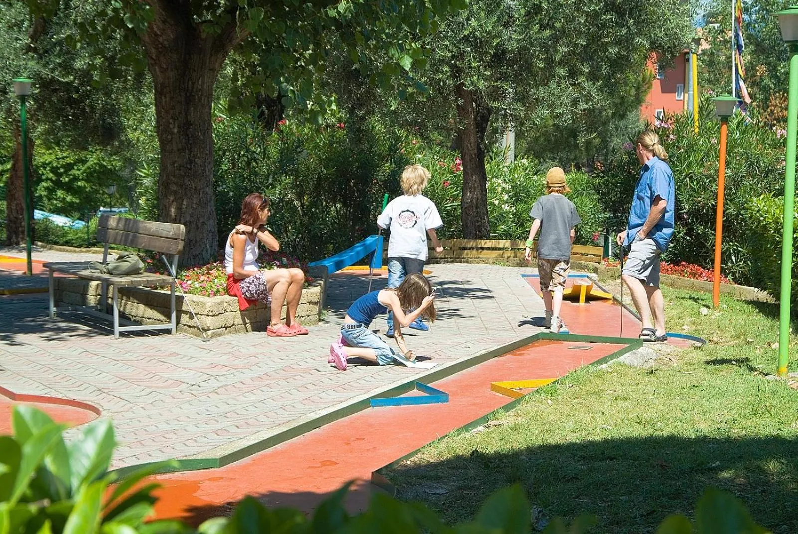 Minigolf in Camping Cisano - San Vito