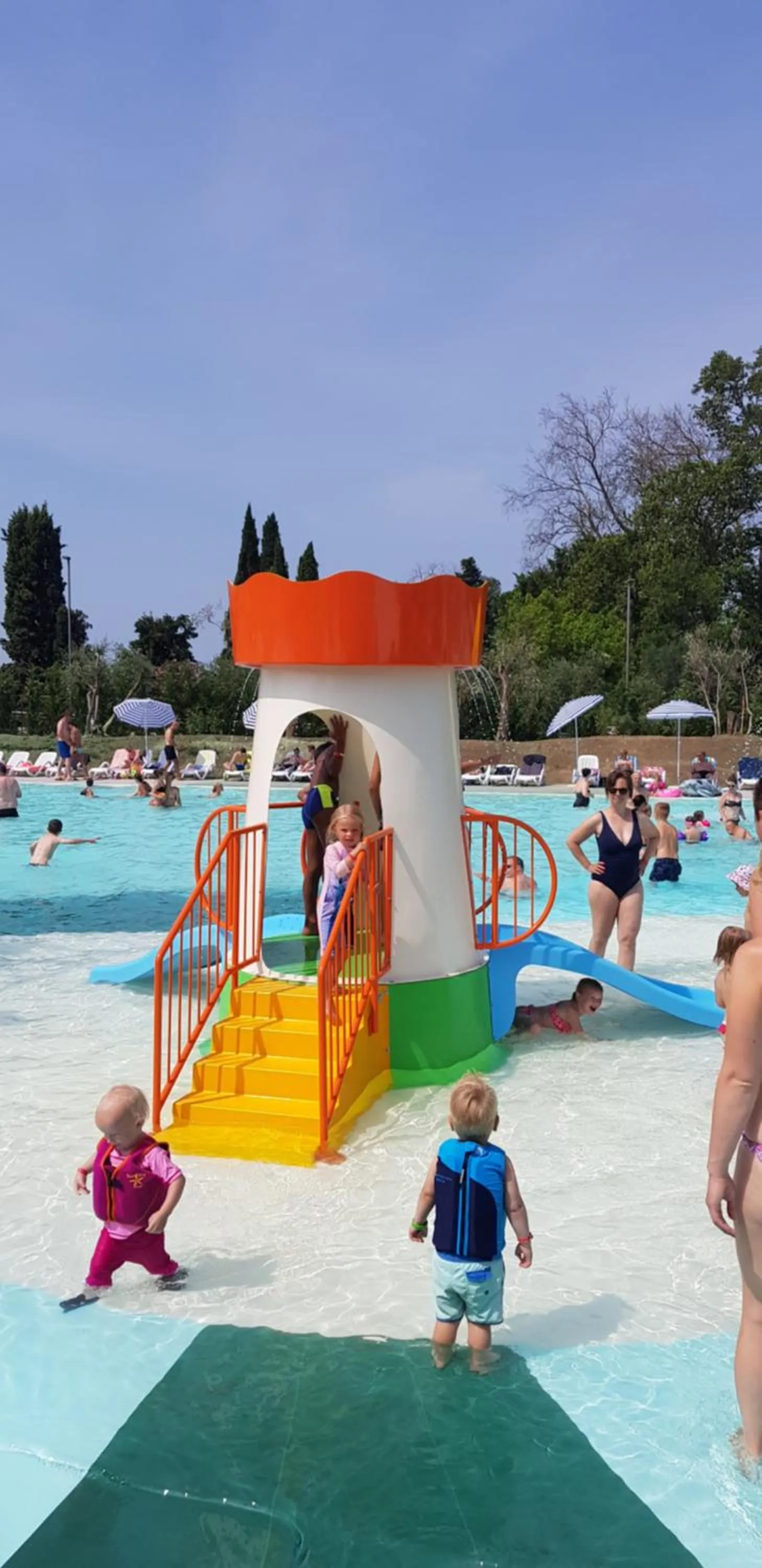 Aqua park in Camping Cisano - San Vito