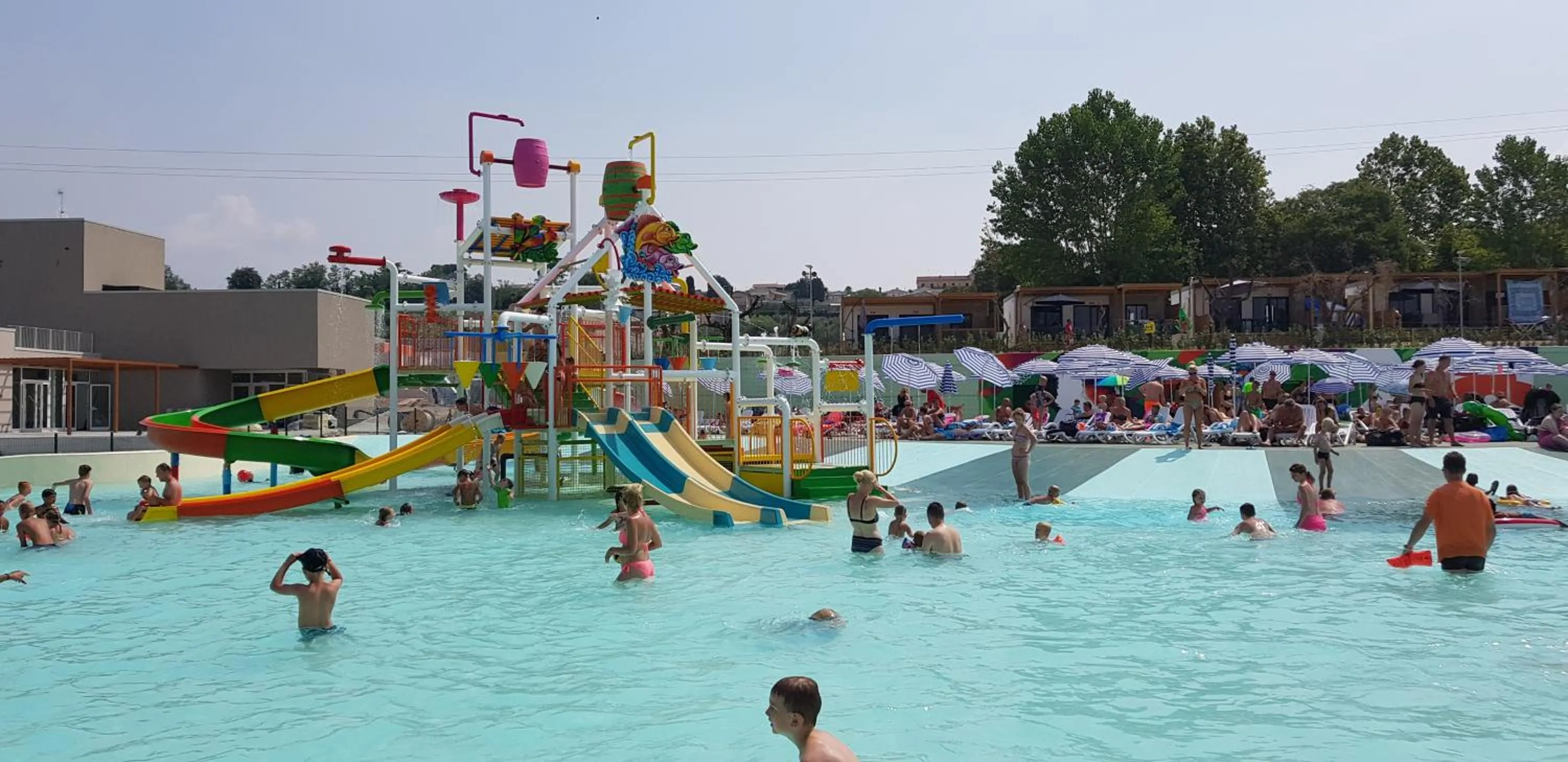 Aqua park in Camping Cisano - San Vito