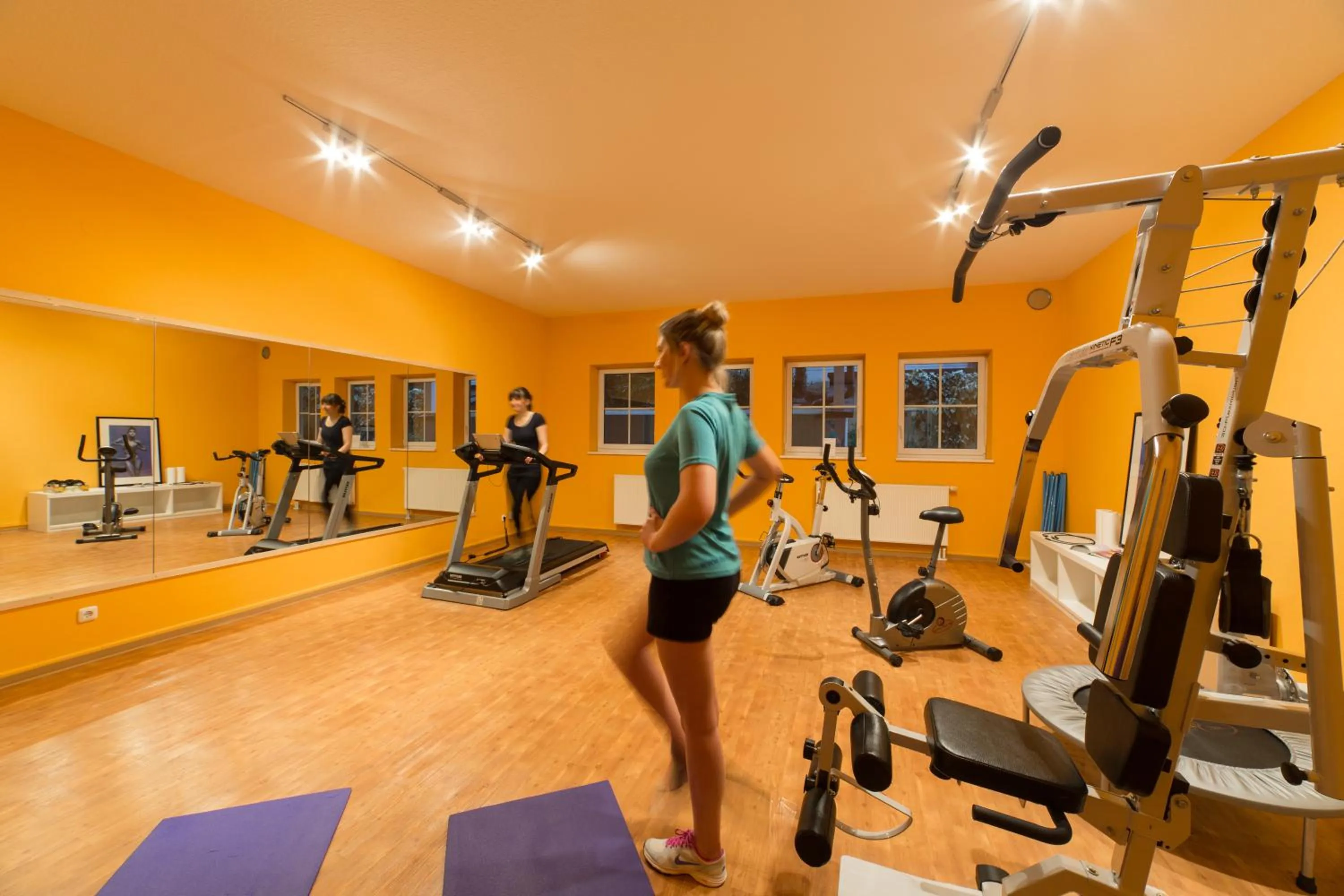 Fitness centre/facilities in Hotel Bayernwinkel - Yoga & Ayurveda