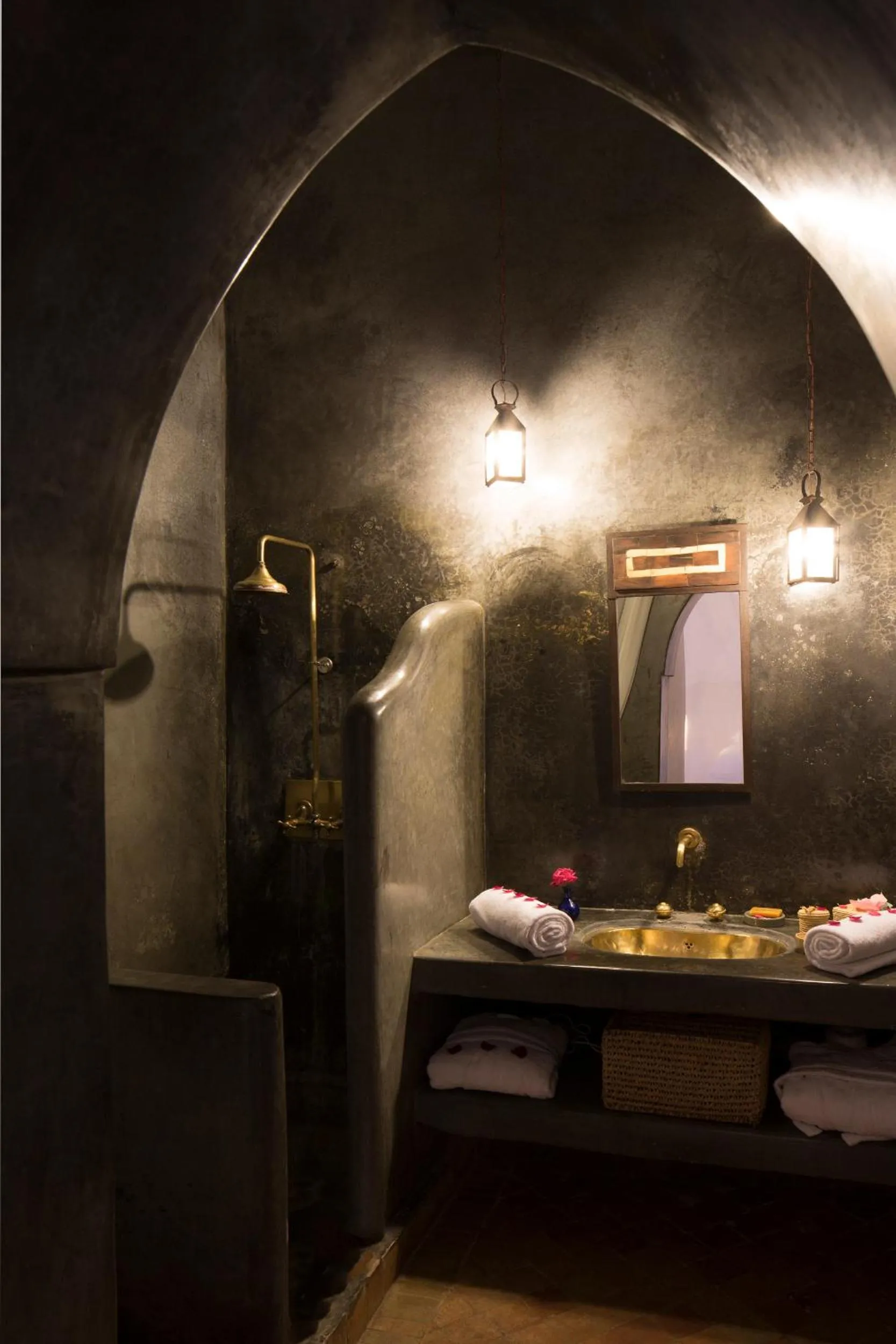 Bathroom in Riad Assala