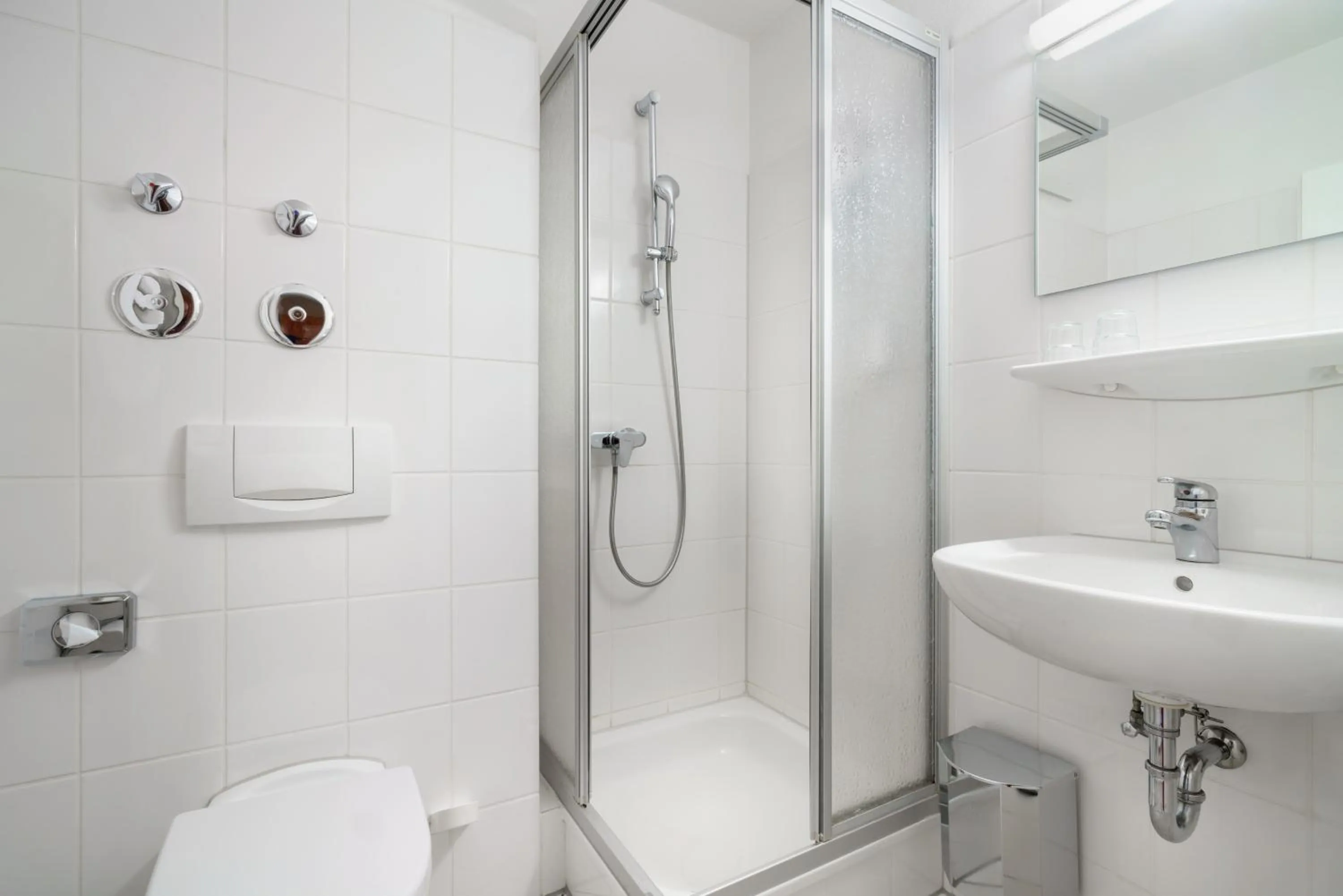 Toilet in Hotel Hagemann Hamburg Hafen