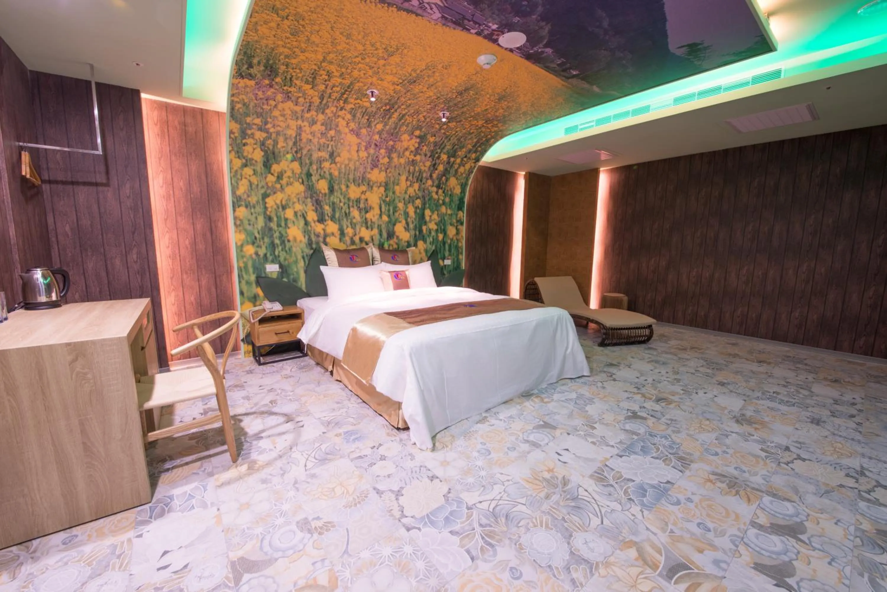 Bed in Ting-Shuai Motel