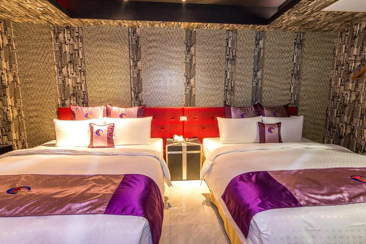 Bed in Ting-Shuai Motel