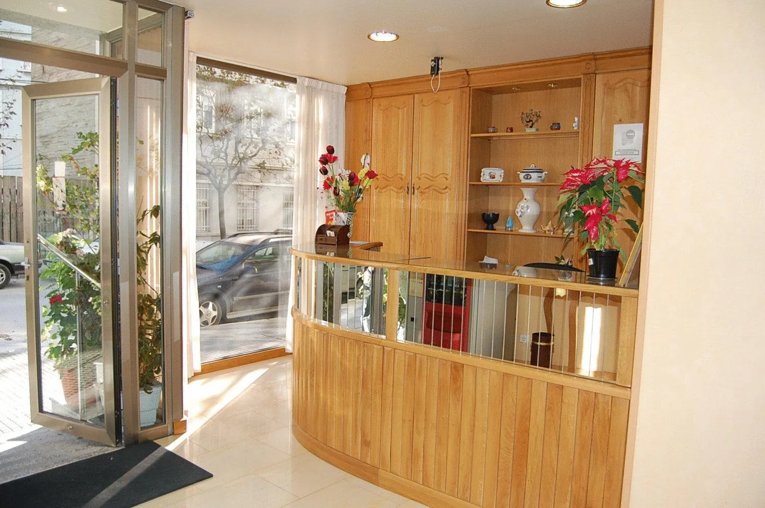 Lobby or reception in Hotel Cristal 1